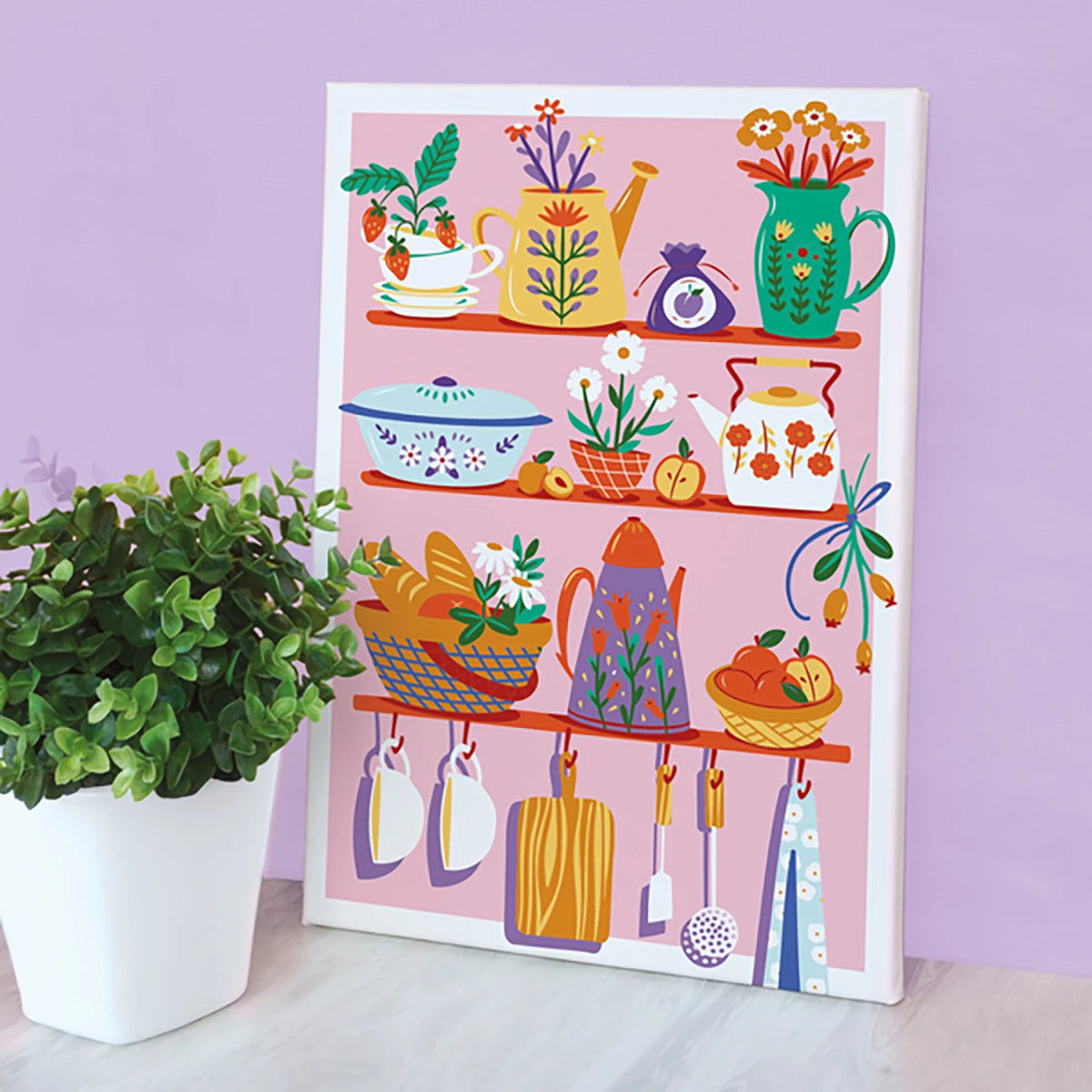 Côté Cuisine – Peinture au numéro