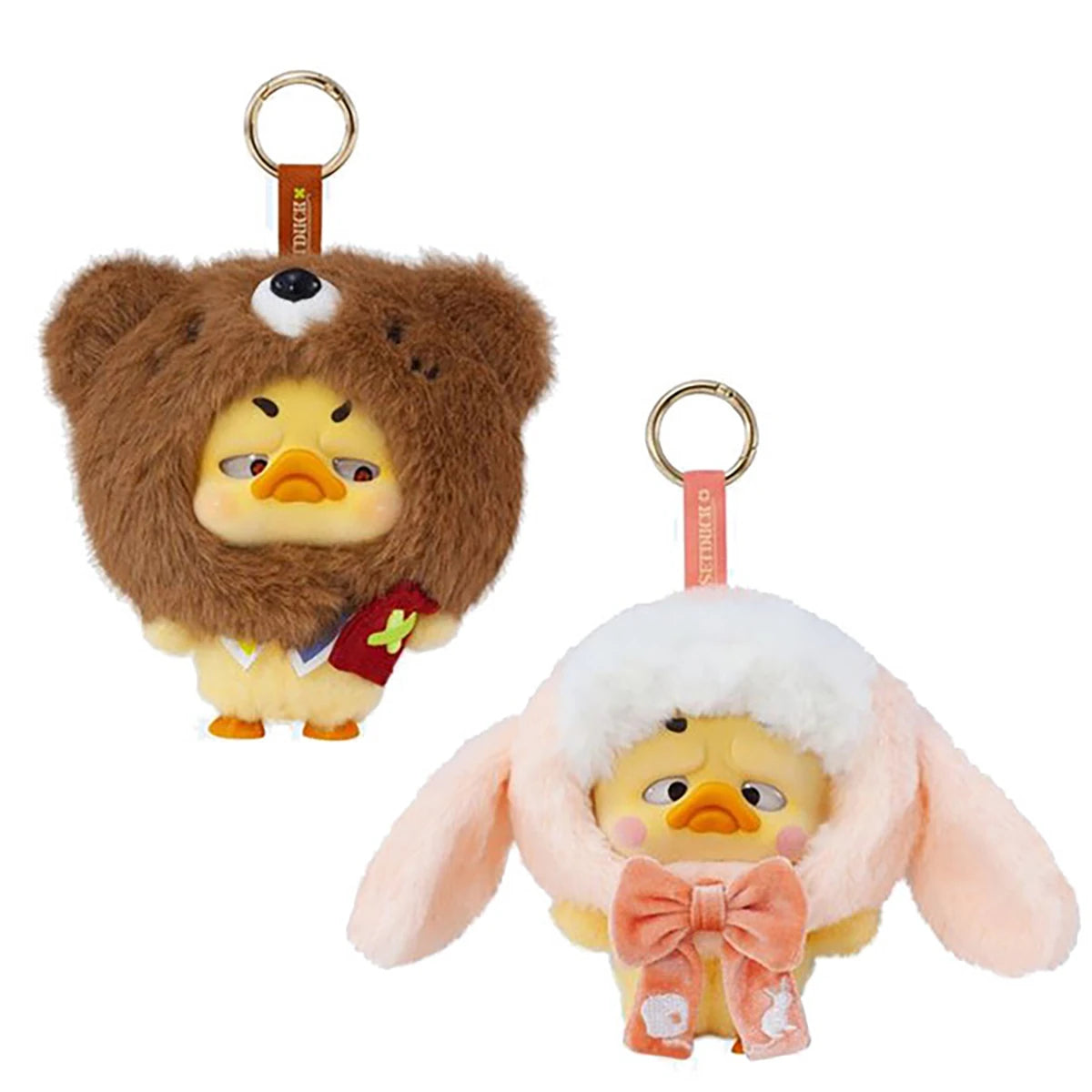 Porte-clés peluche canard Upsetduck Crazy Circus (modèle aléatoire)