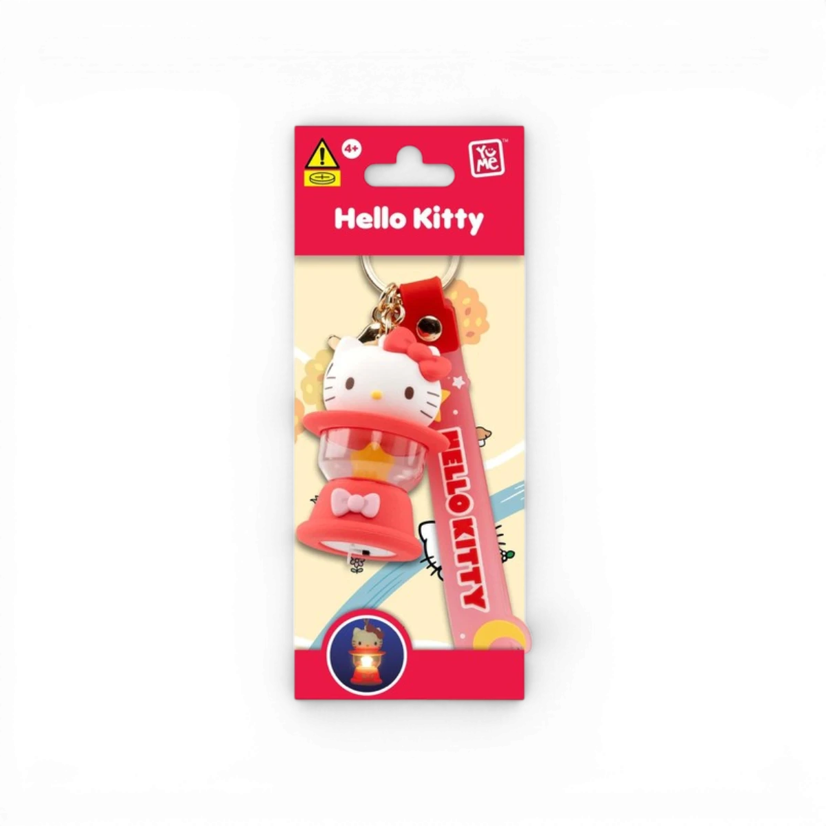 Porte-clés lumineux Hello Kitty (modèle aléatoire)