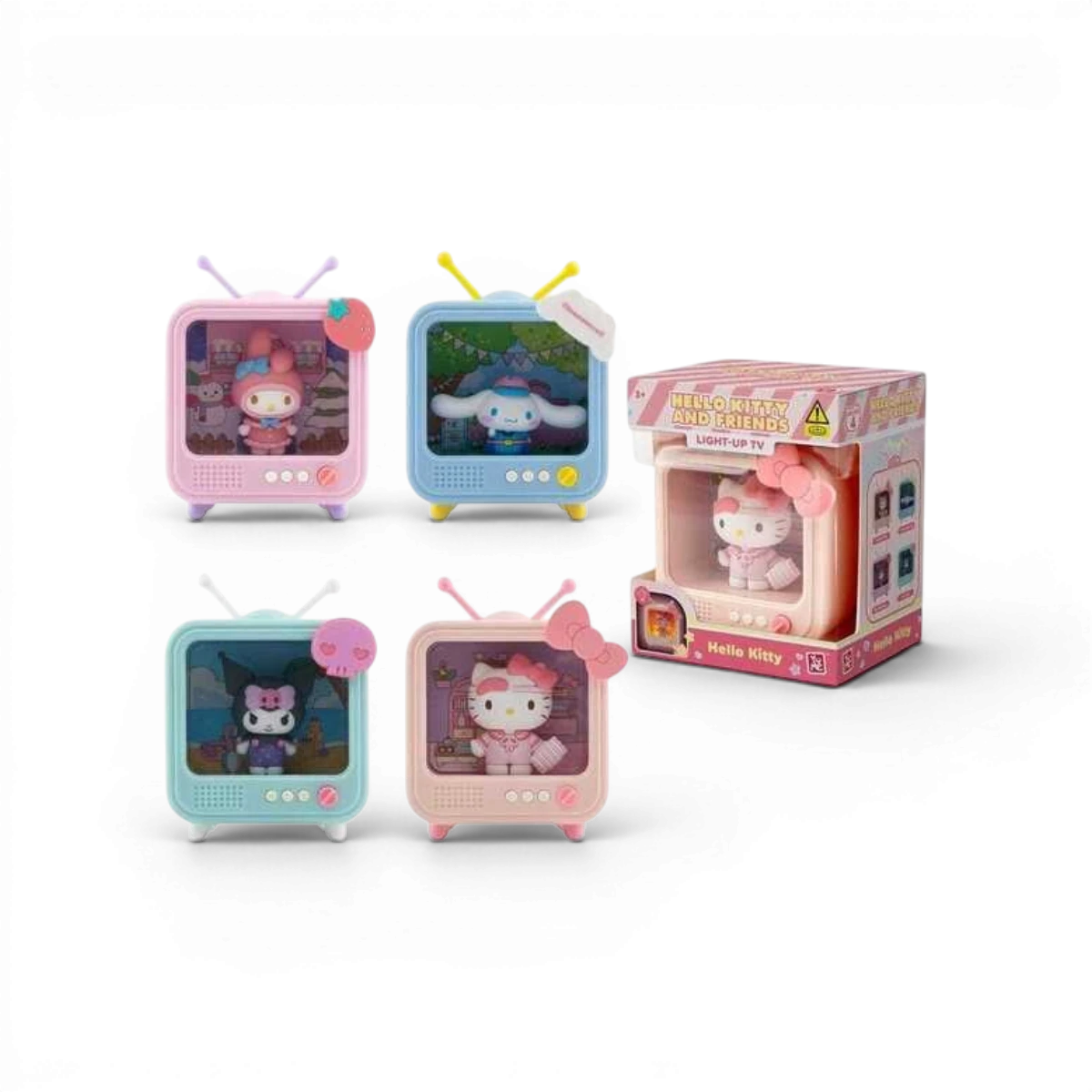 Figurine Hello Kitty and Friends - Light Up TV (modèle aléatoire)