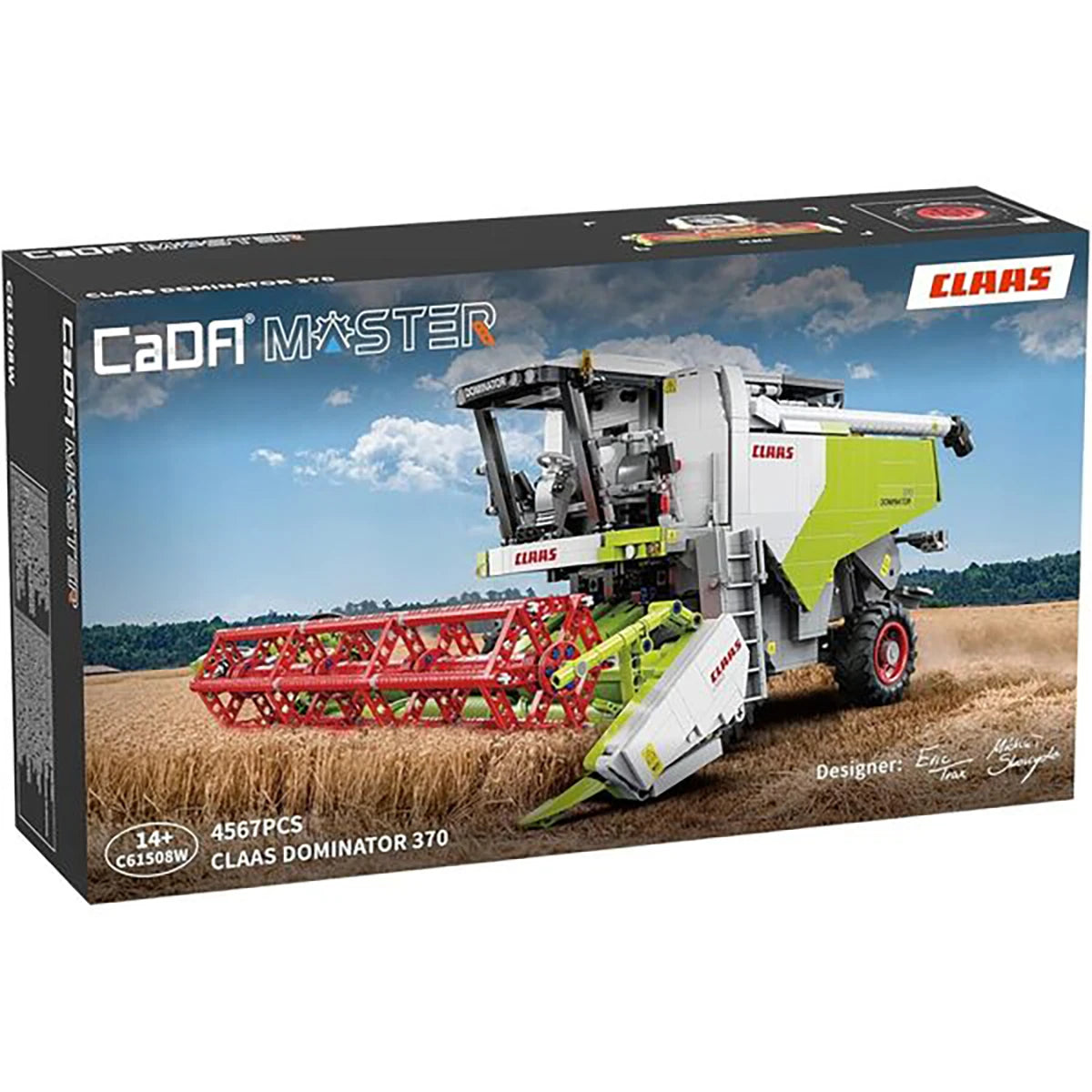 Claas Dominator 370 RC (4567 pièces) – Set de construction – Master – CaDA