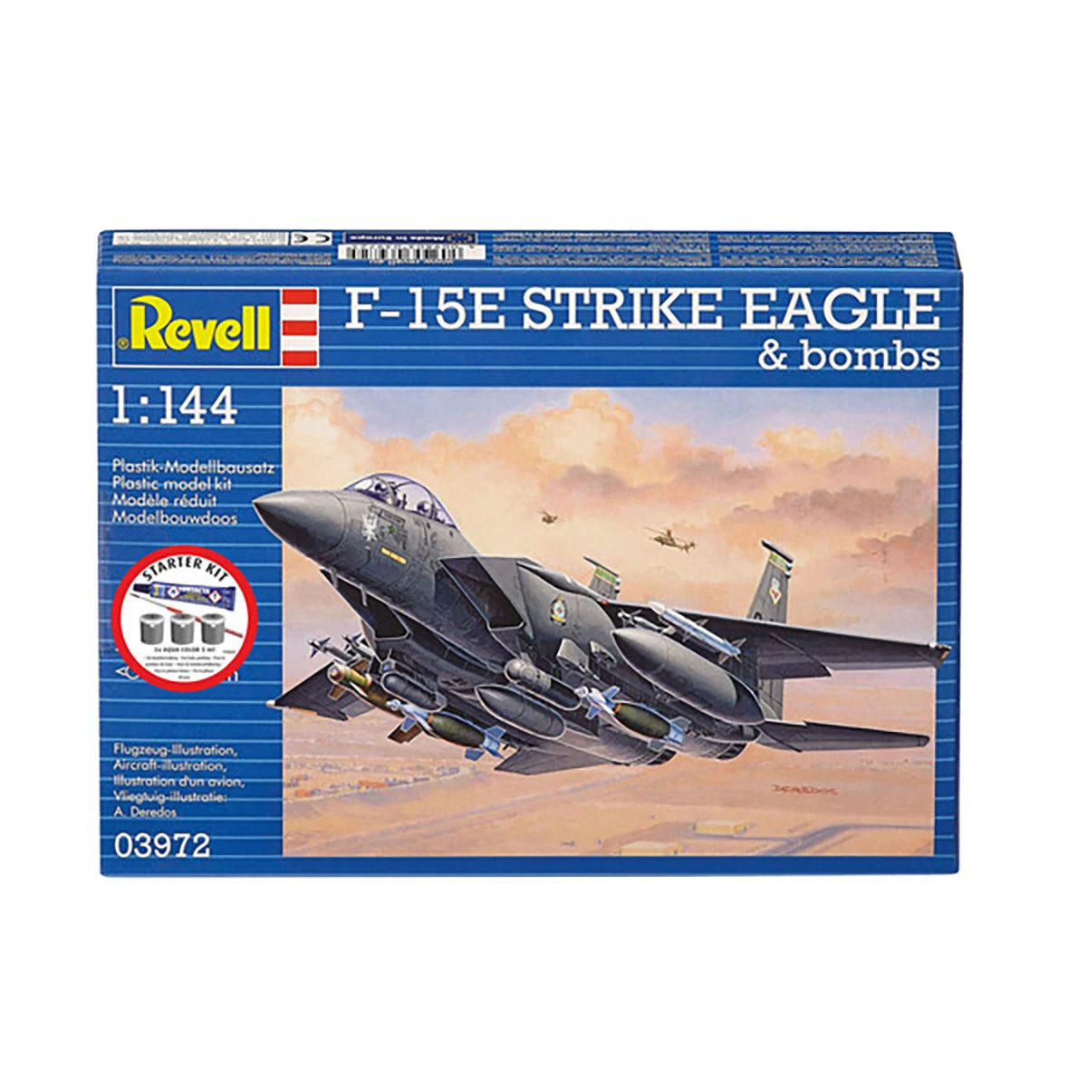 Maquette F15E Strike Eagle (70 pièces)