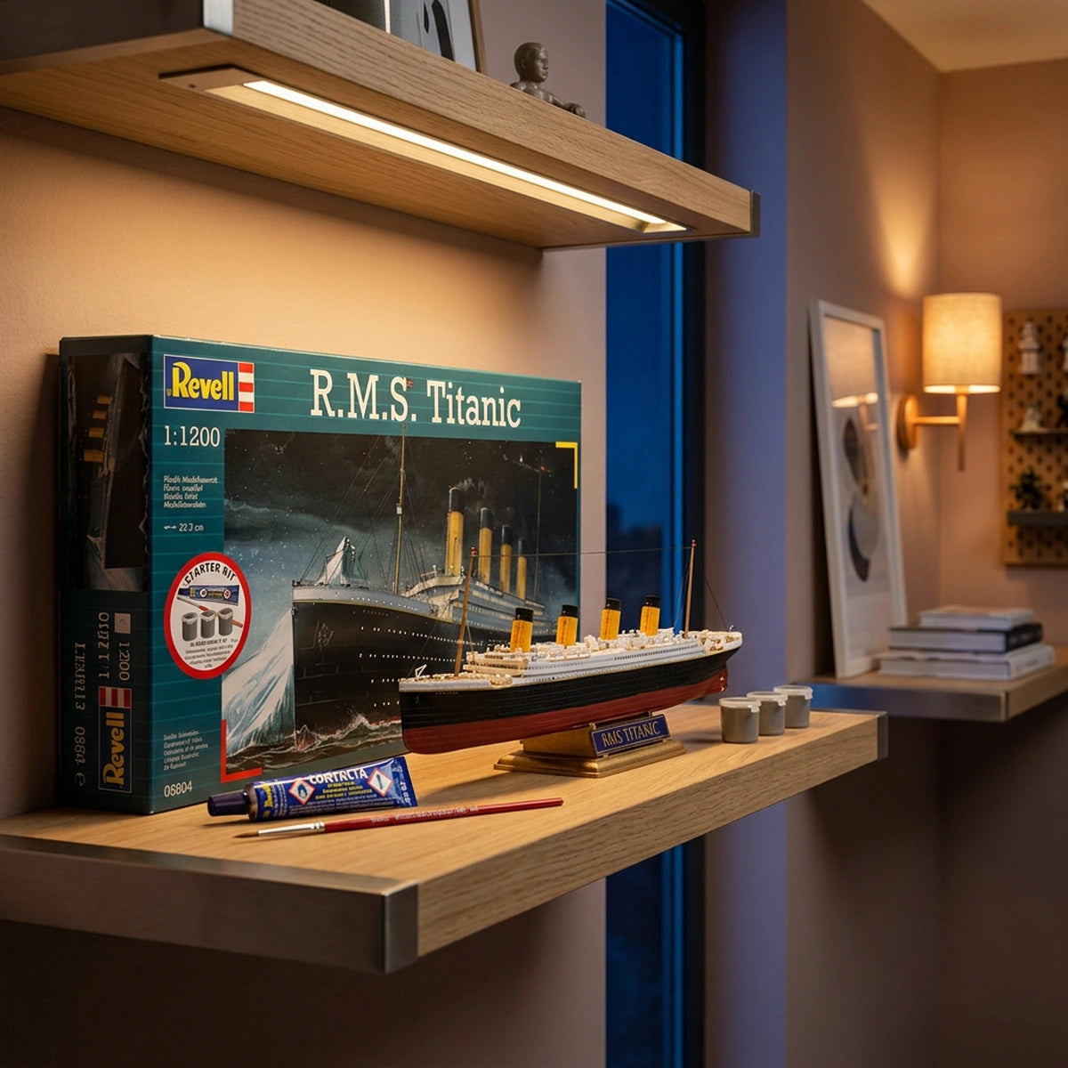 Maquette Titanic (1/700 – 40 pièces)