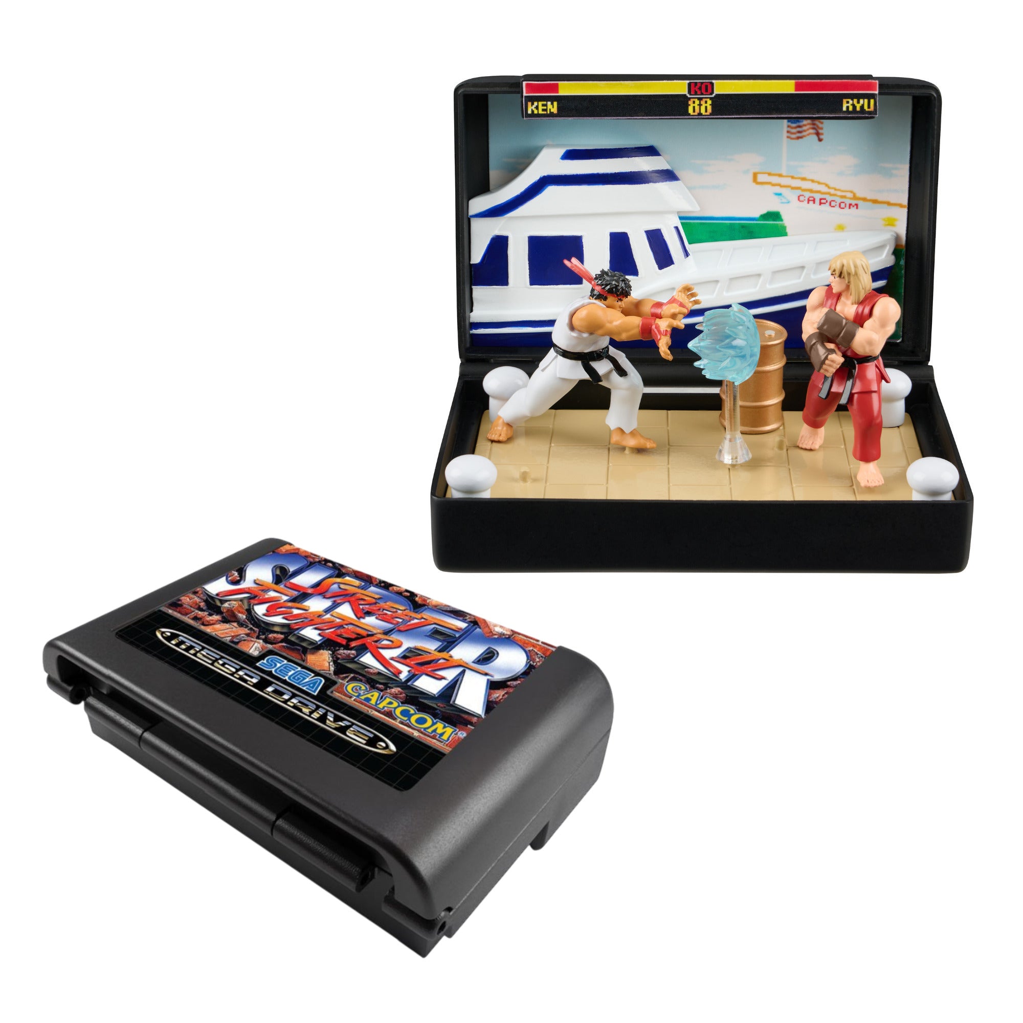 Réplique Mega Drive Street Fighter - Console rétro