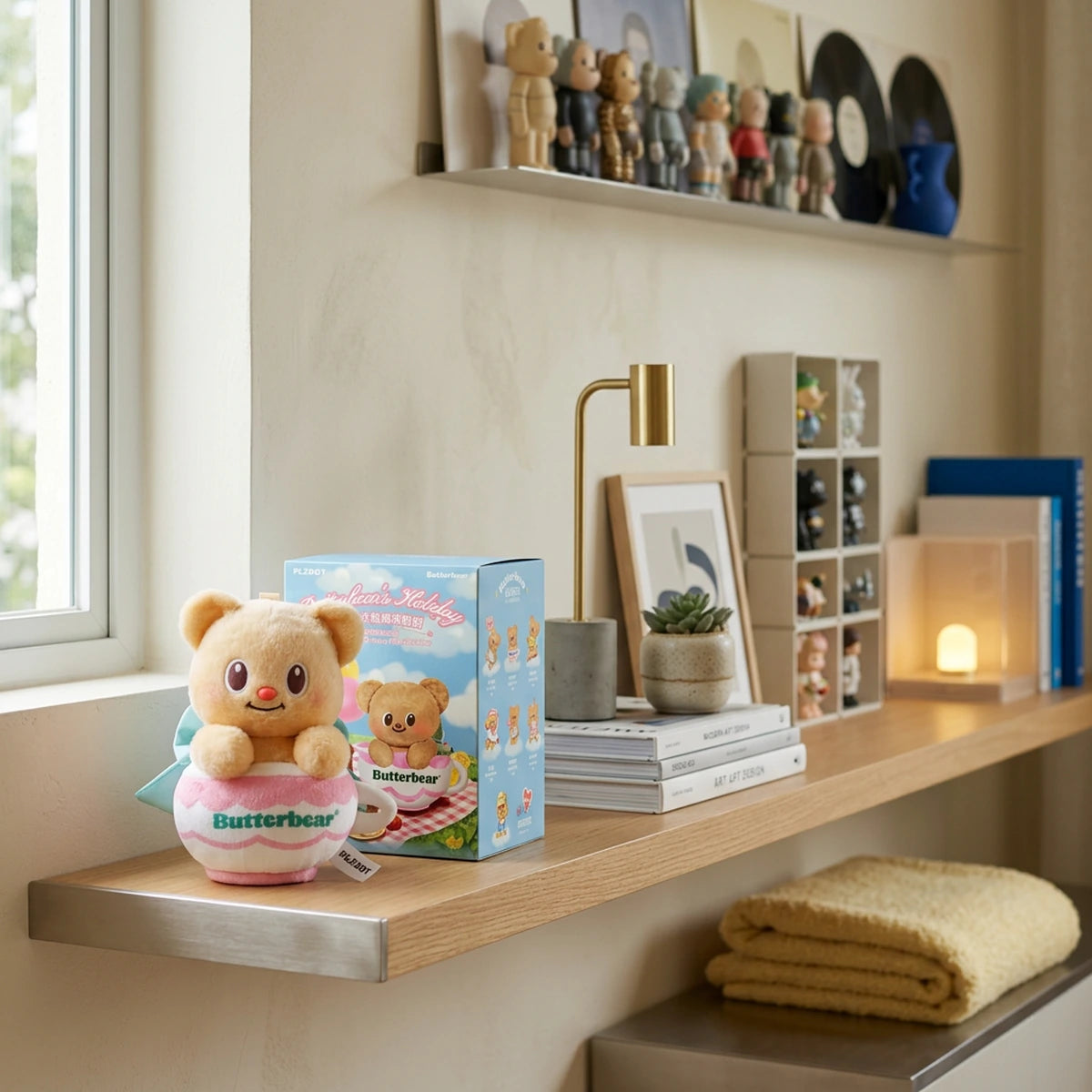 Peluche Butterbear 15cm (modèle aléatoire)