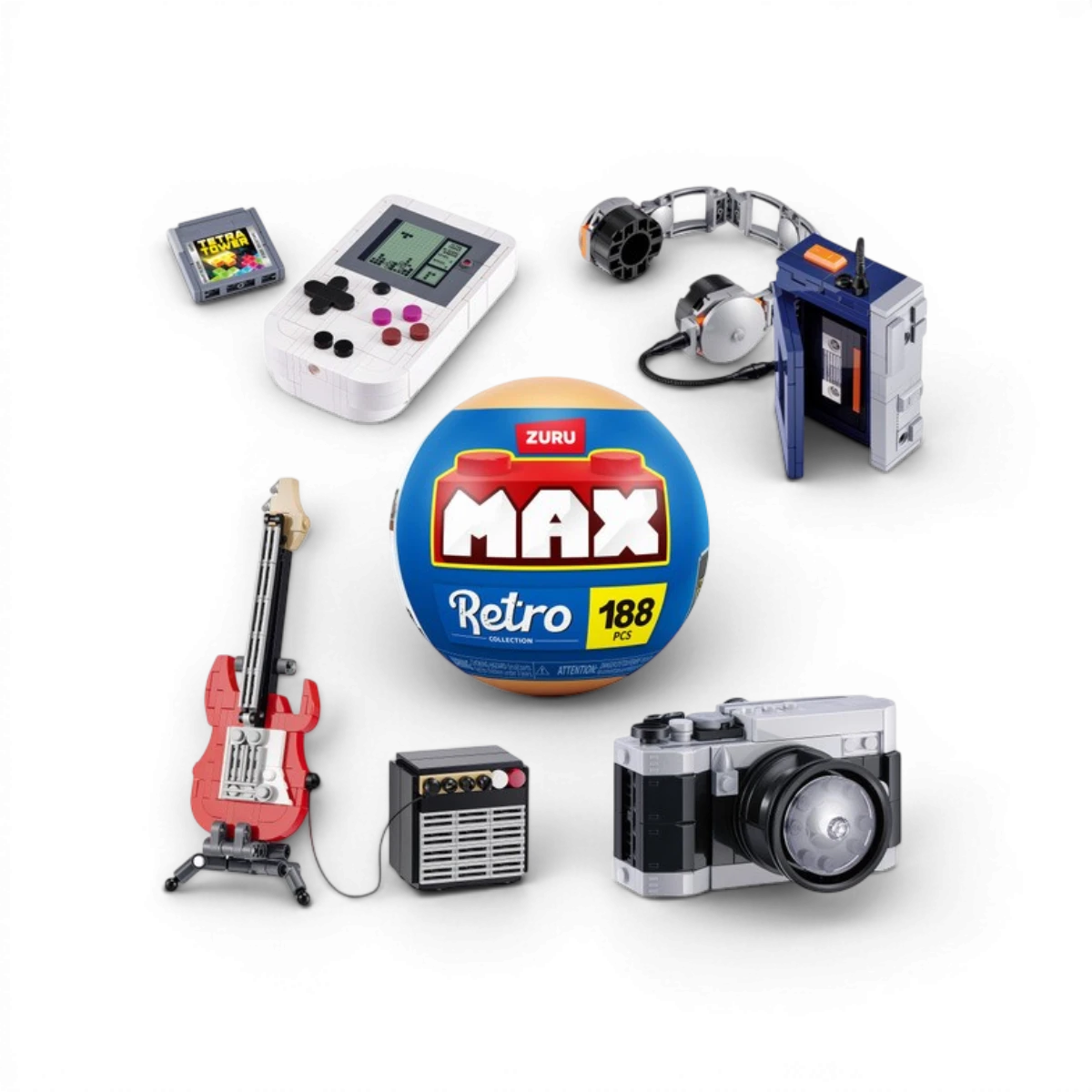 Capsule surprise MAX Rétro série 2 (modèle aléatoire)