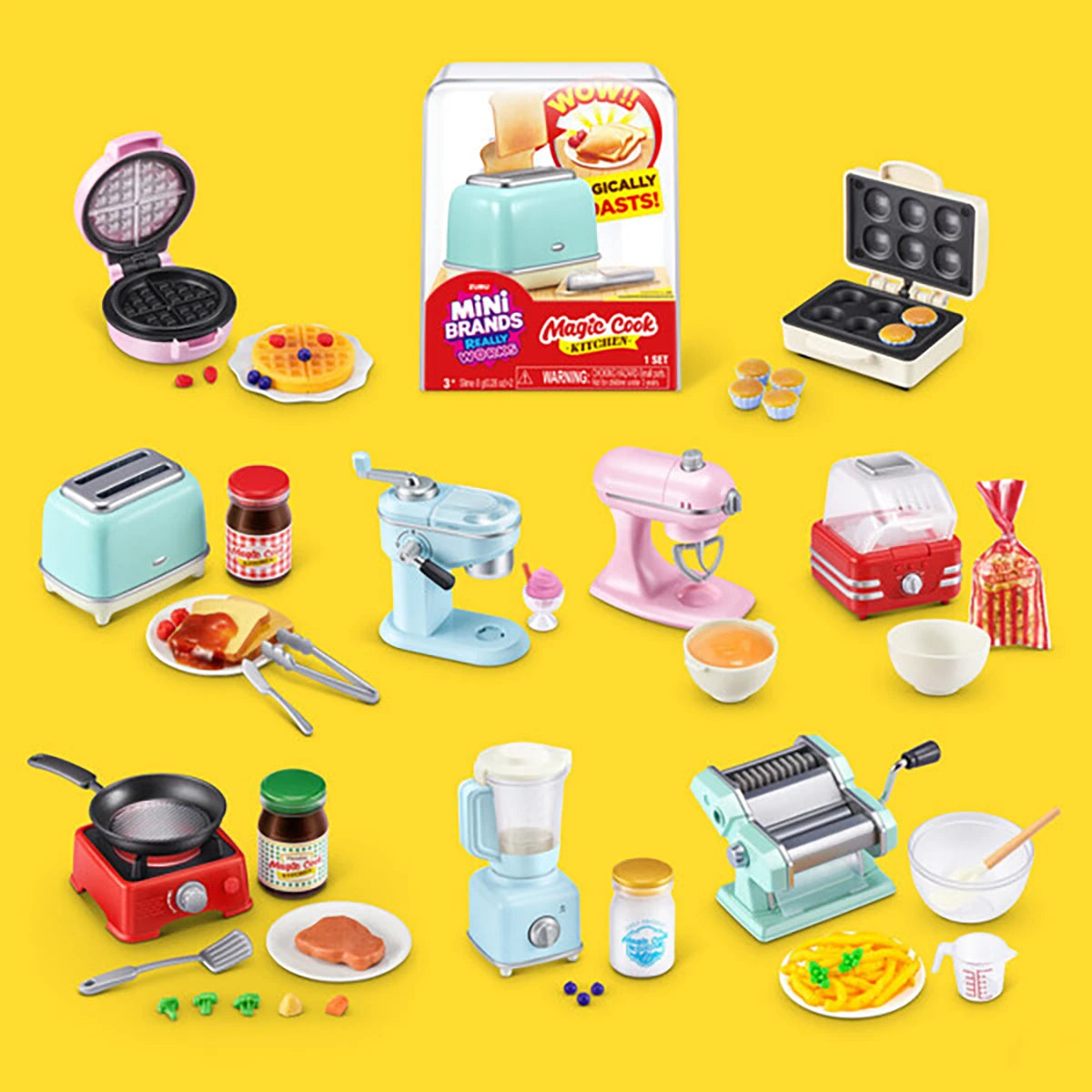 Mini Brands Magic Cook Kitchen Série 1 – ZURU