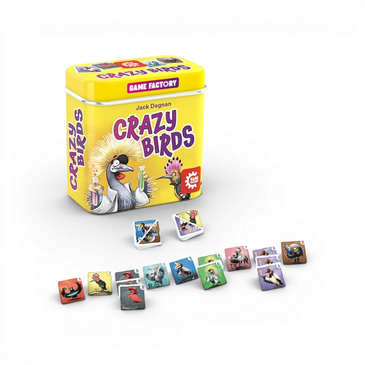 Crazy Birds – Jeu de cartes tactique et observation