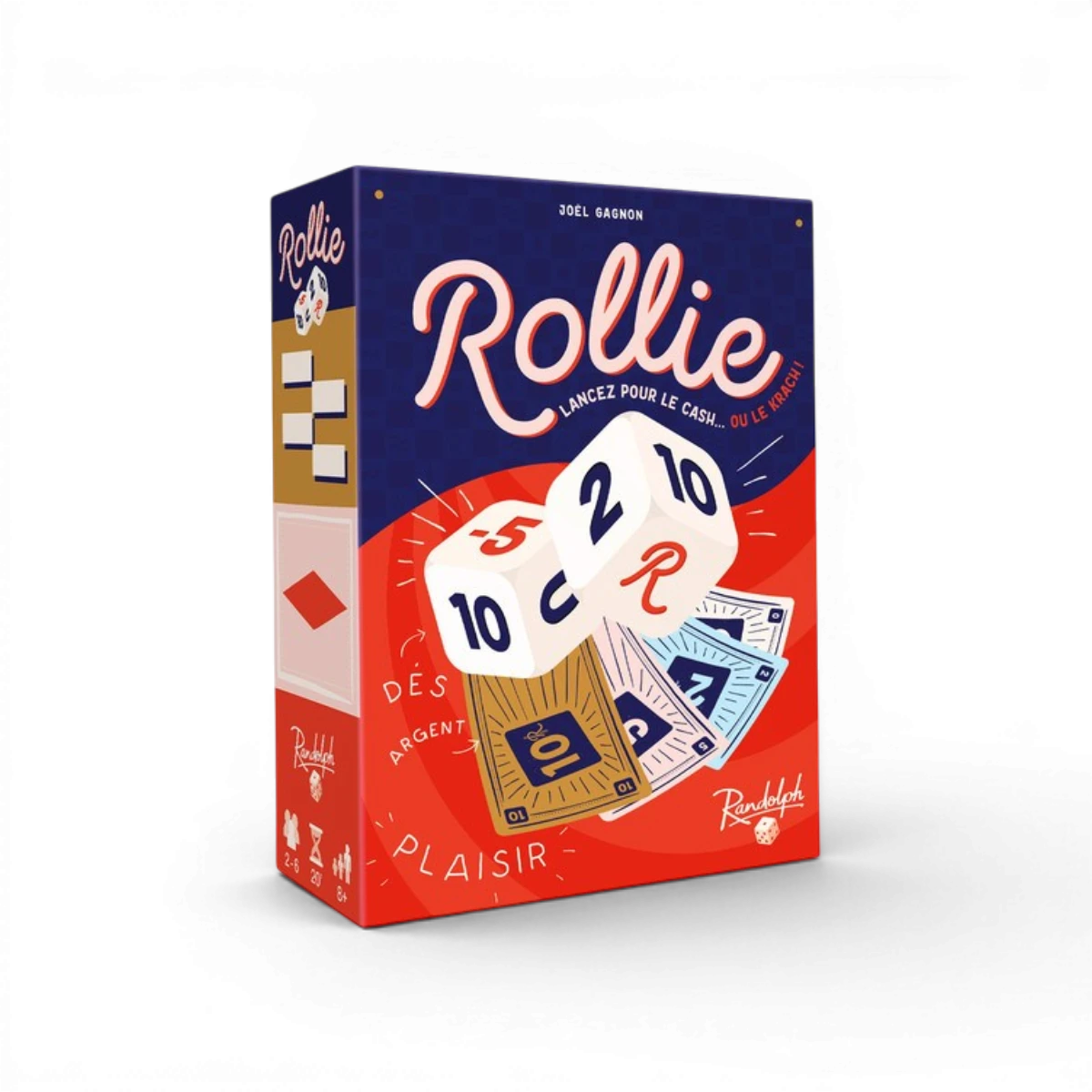 Rollie – Jeu stop ou encore et hasard