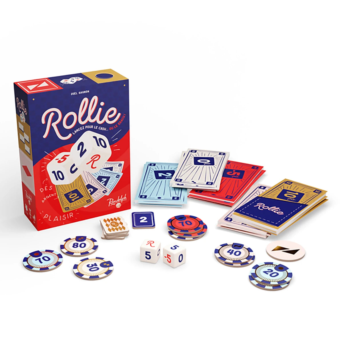 Rollie – Jeu stop ou encore et hasard