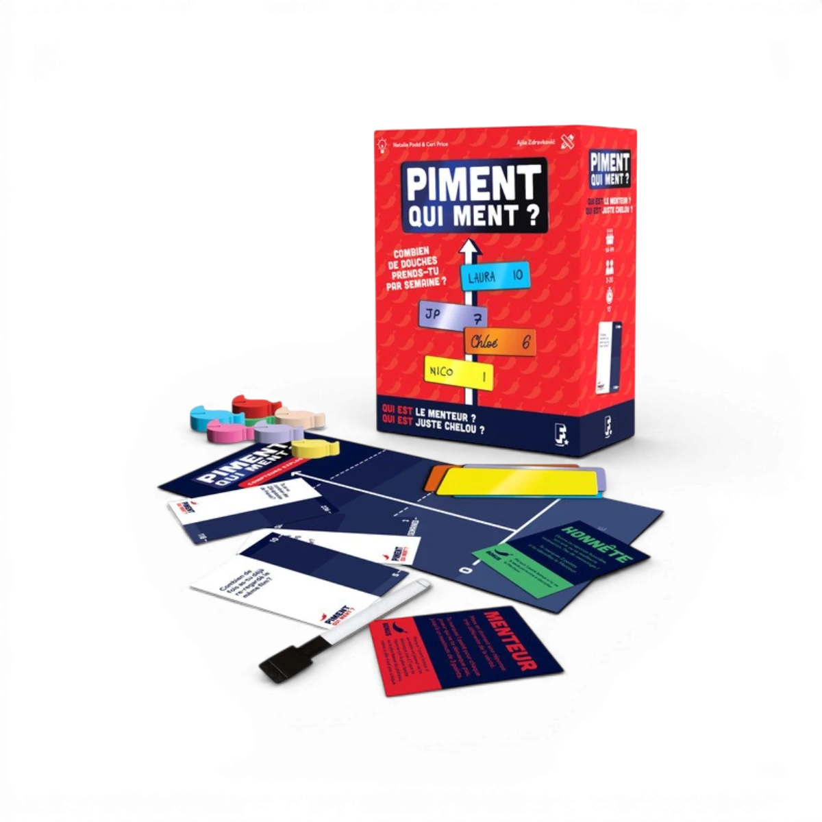Piment qui ment – Jeu de bluff et psychologie