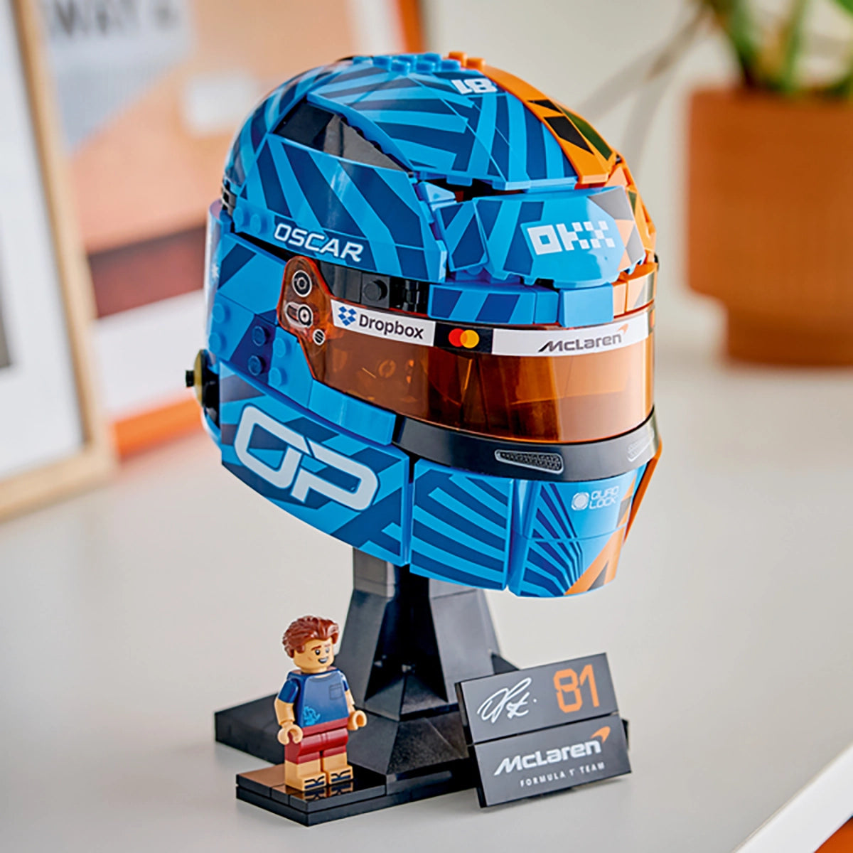 43017 - Casque Oscar Piastri McLaren F1 Team - LEGO® Formula 1
