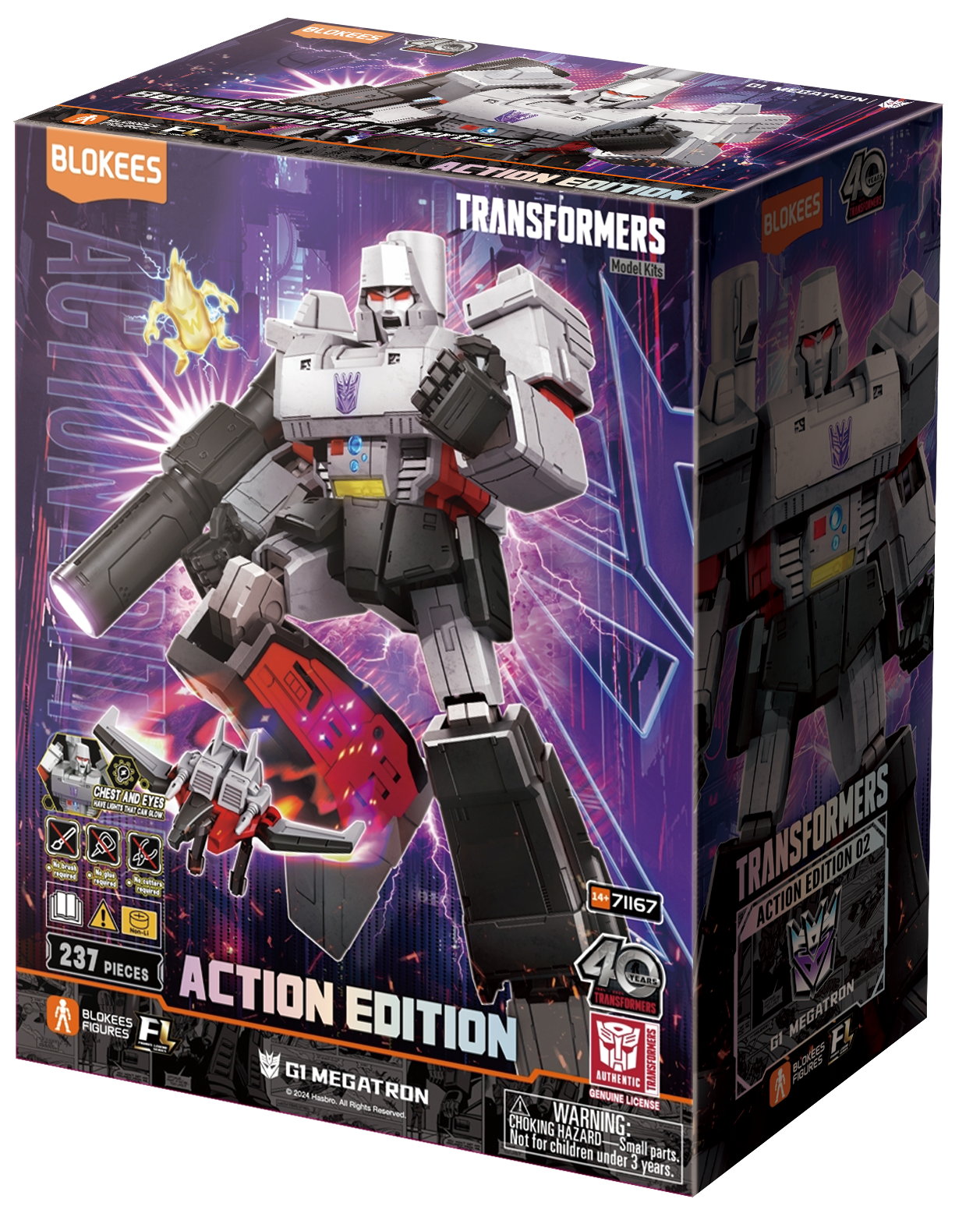 Figurine à assembler Transformers Megatron