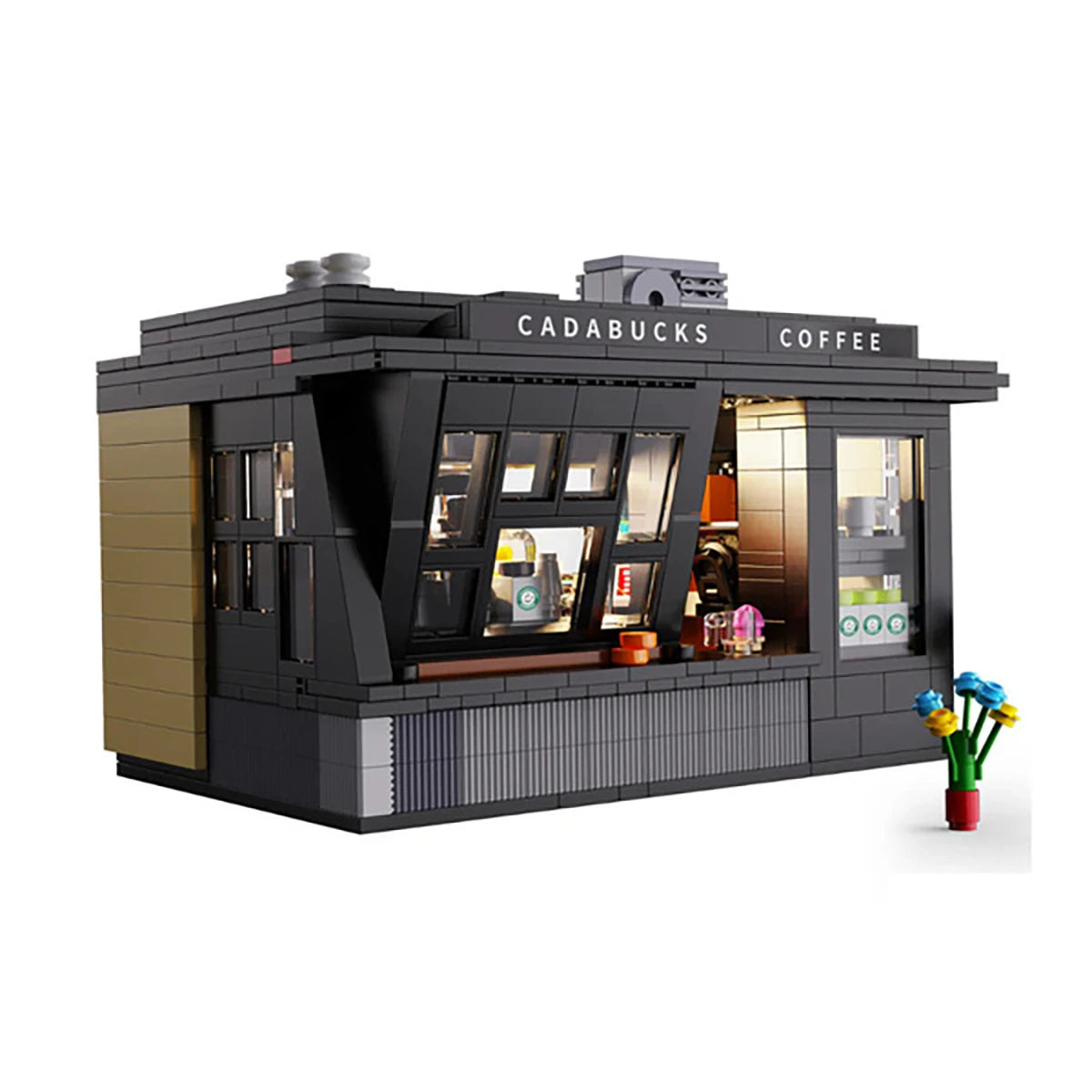 Kiosque Coffee Shop (768 pièces) – Set de construction – CaDA