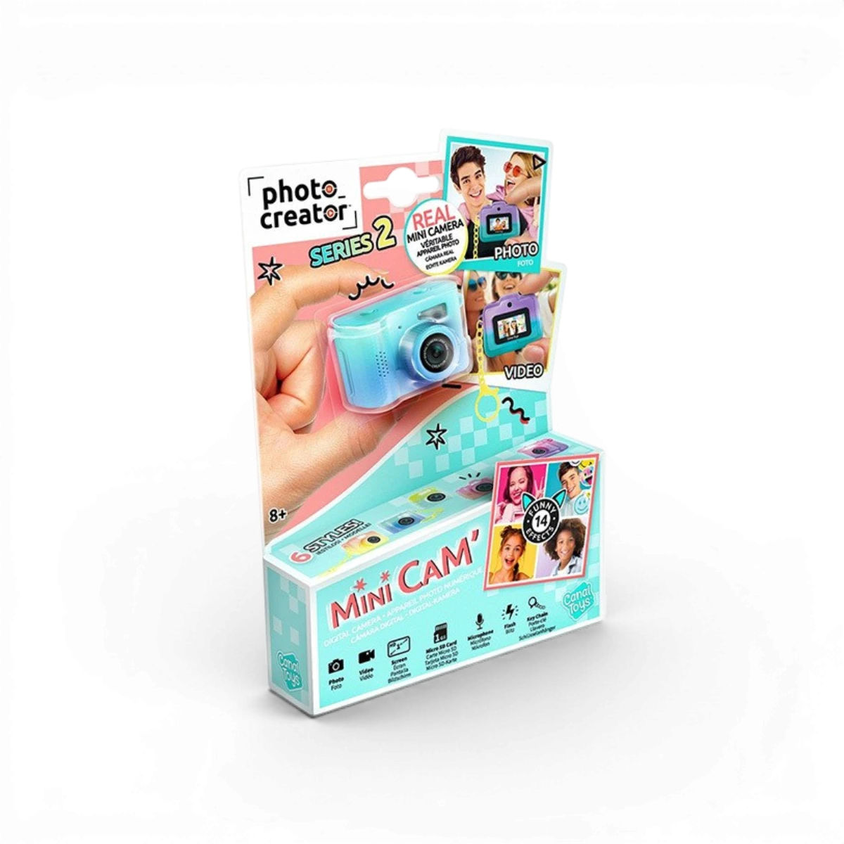 Mini appareil photo enfant (modèle aléatoire)