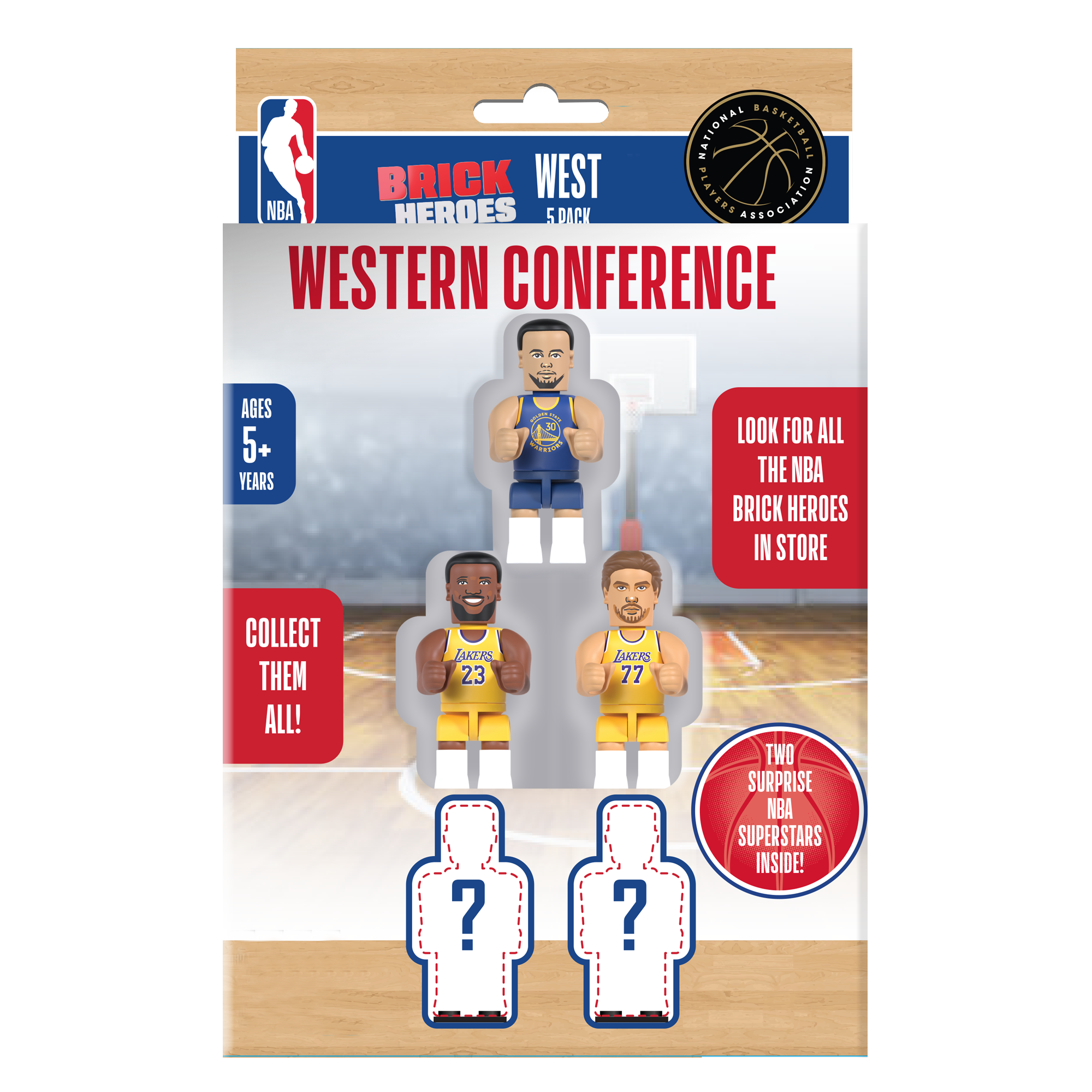 Pack 5 figurines NBA All Star
