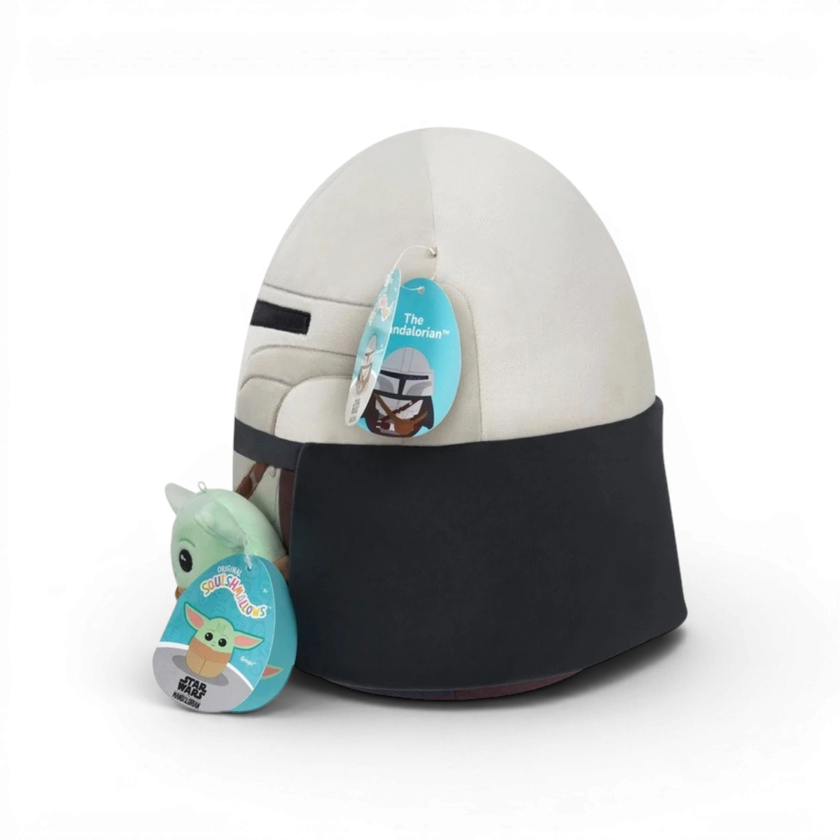 Peluche Mandalorian avec Grogu - Squishmallows Star Wars