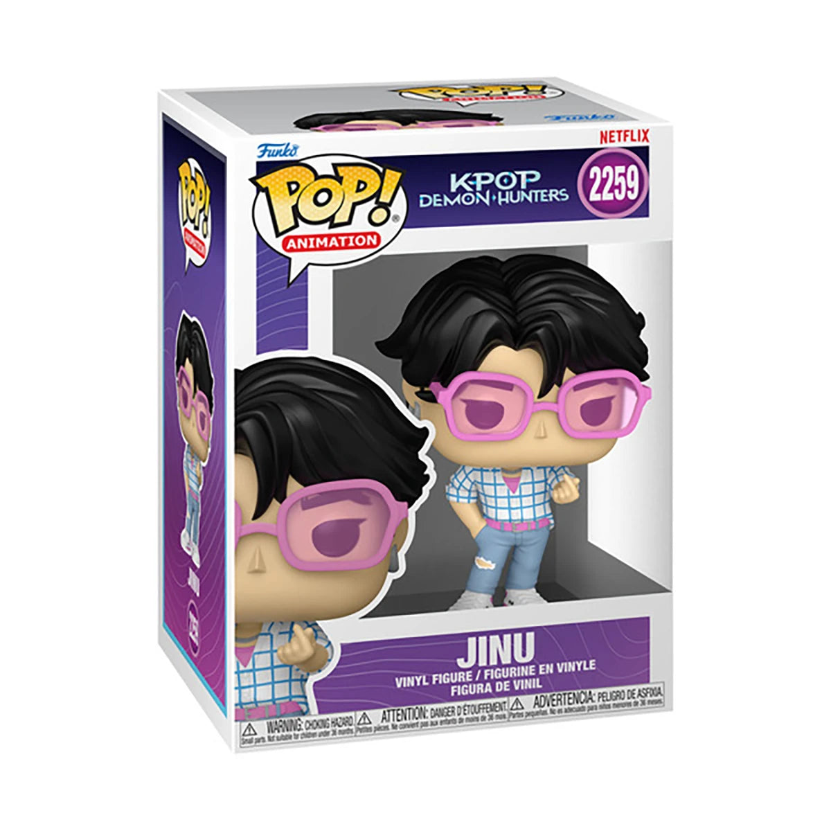 Figurine Jinu - K-Pop Demon Hunters - Funko Pop! n°2259 (édition Chase)
