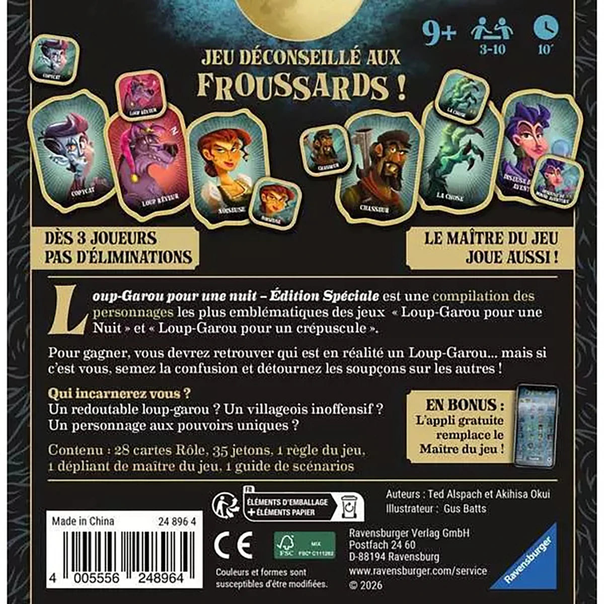 Loup-Garou pour une Nuit – Jeu d’ambiance bluff et suspense