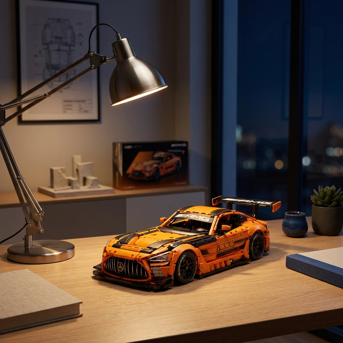 Mercedes AMG GT3 (5466 pièces) – Set de construction – CaDA
