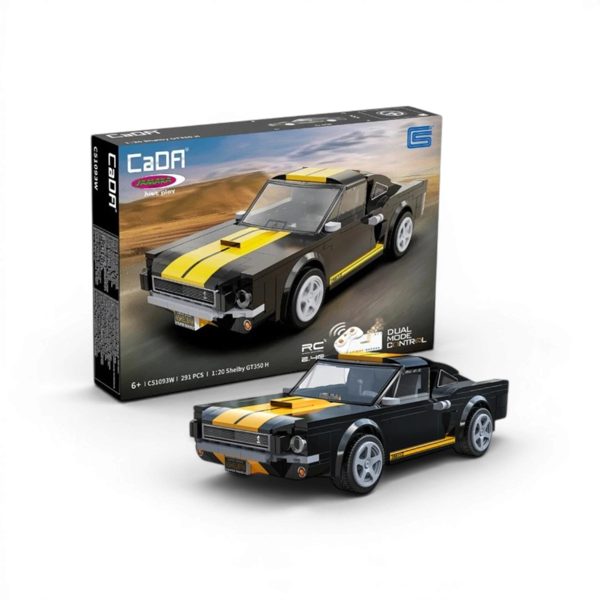 Voiture RC Shelby GT350H (292 pièces) – Set de construction – CaDA
