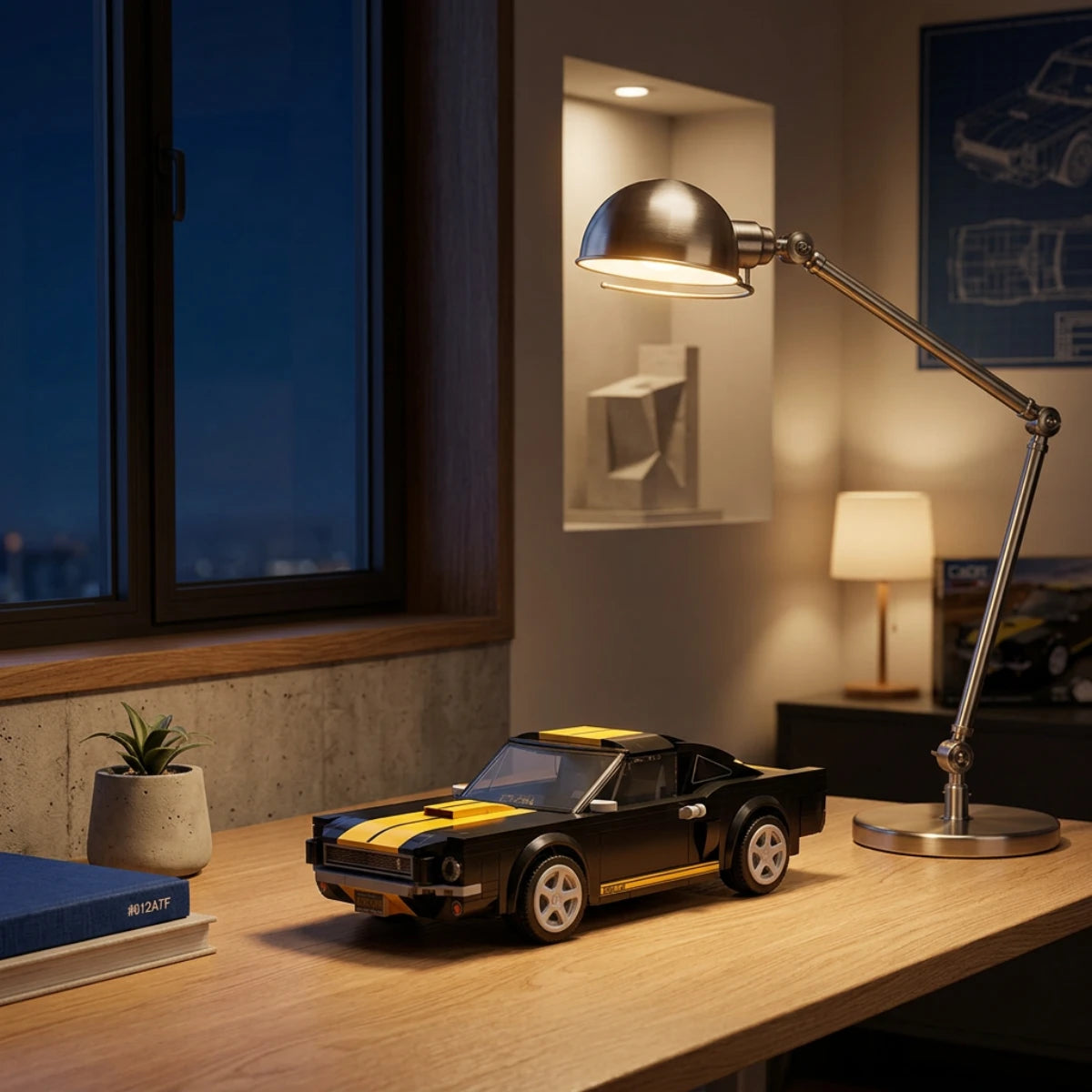 Voiture RC Shelby GT350H (292 pièces) – Set de construction – CaDA