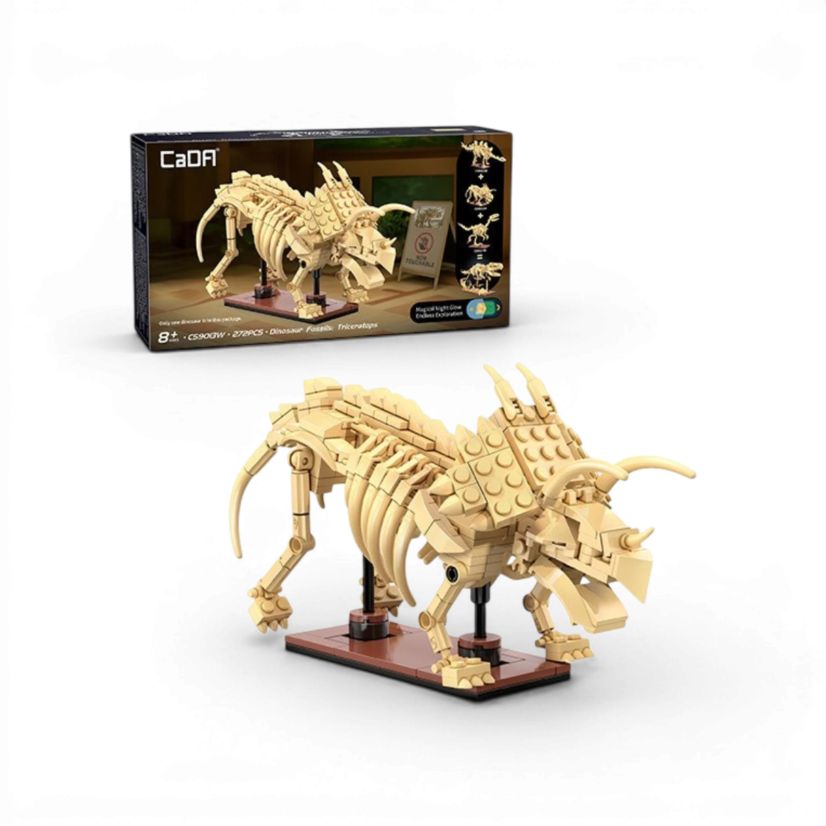 Tricératops (272 pièces) – Set de construction – CaDA