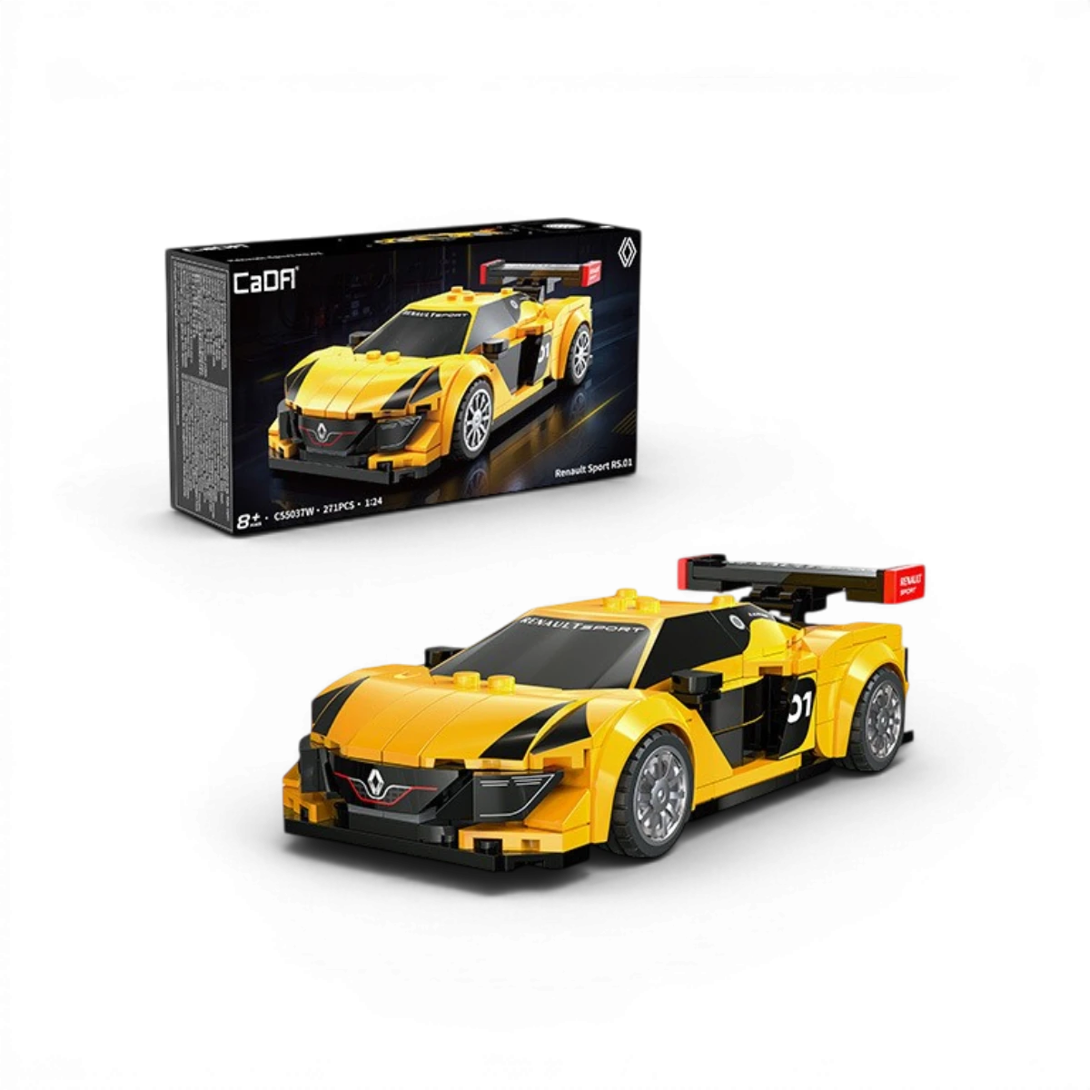 Renault Sport RS01 (271 pièces) – Set de construction – CaDA