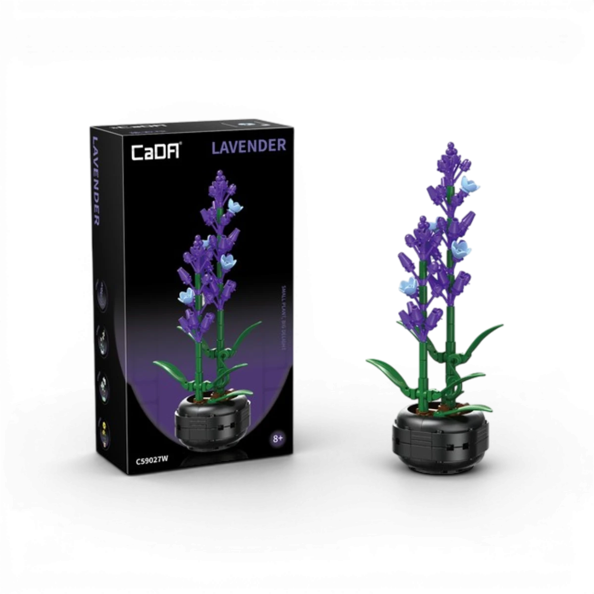 Pot de Fleurs Lavande (205 pièces) – Set de construction – CaDA