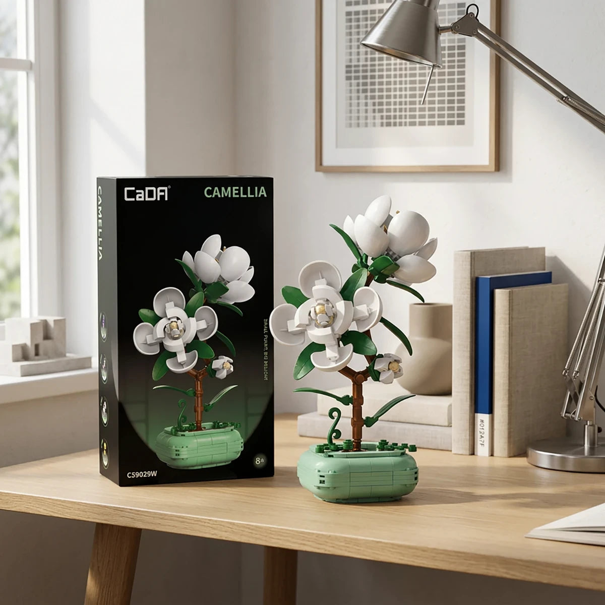 Fleur de Camélia (301 pièces) – Set de construction – CaDA