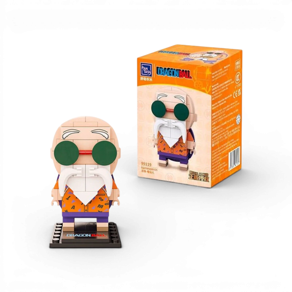 Figurine Tortue Géniale 10 cm (129 pièces) - Dragon Ball à construire