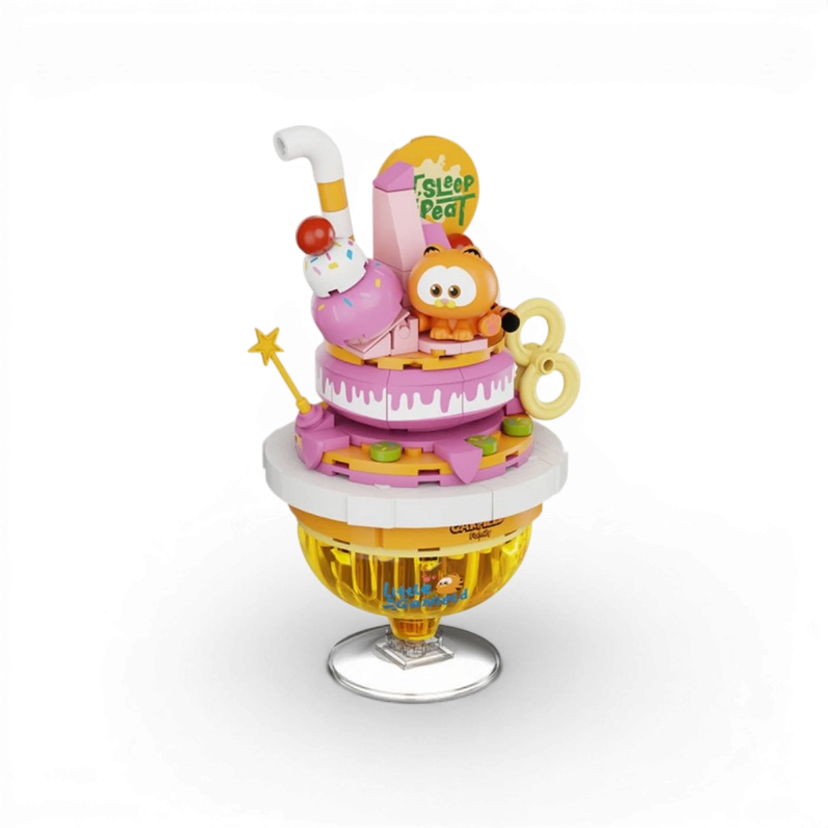 Figurine Garfield 12 cm (146 pièces) - Pantasy à construire