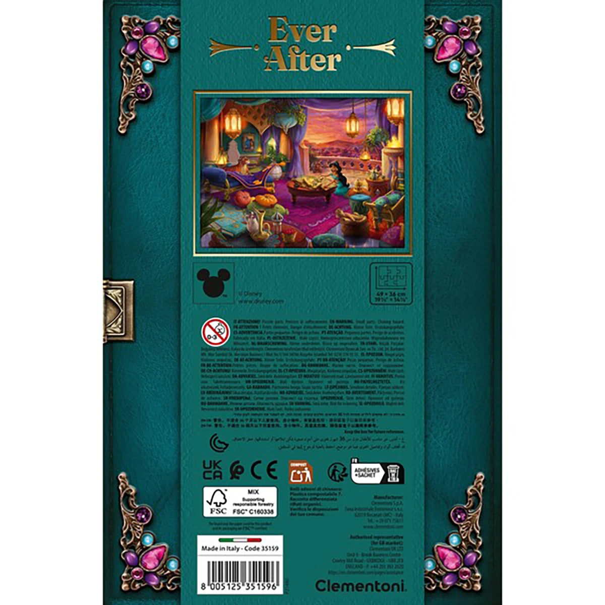 Puzzle Jasmine Ever After 500 pièces – Disney