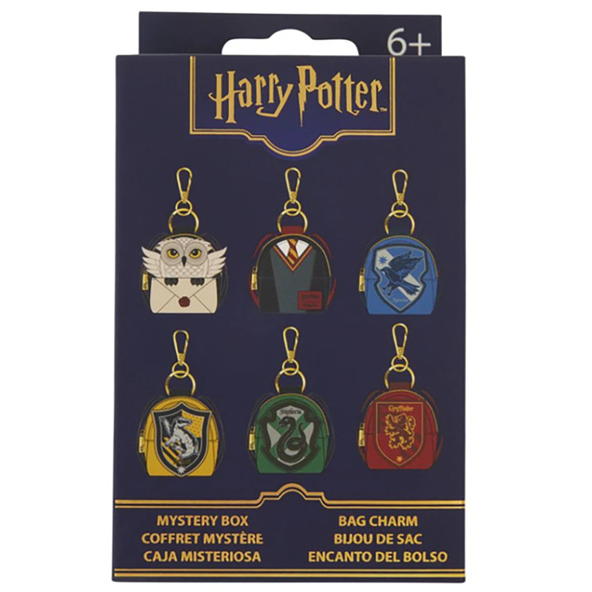 Porte-clés mystère Loungefly Harry Potter (modèle aléatoire)