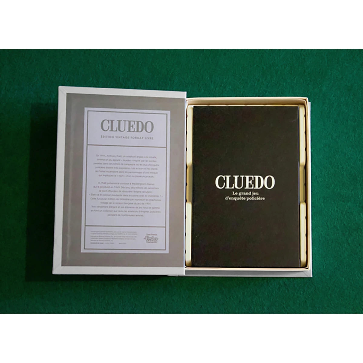 Cluedo Vintage – Jeu d’enquête classique et déduction