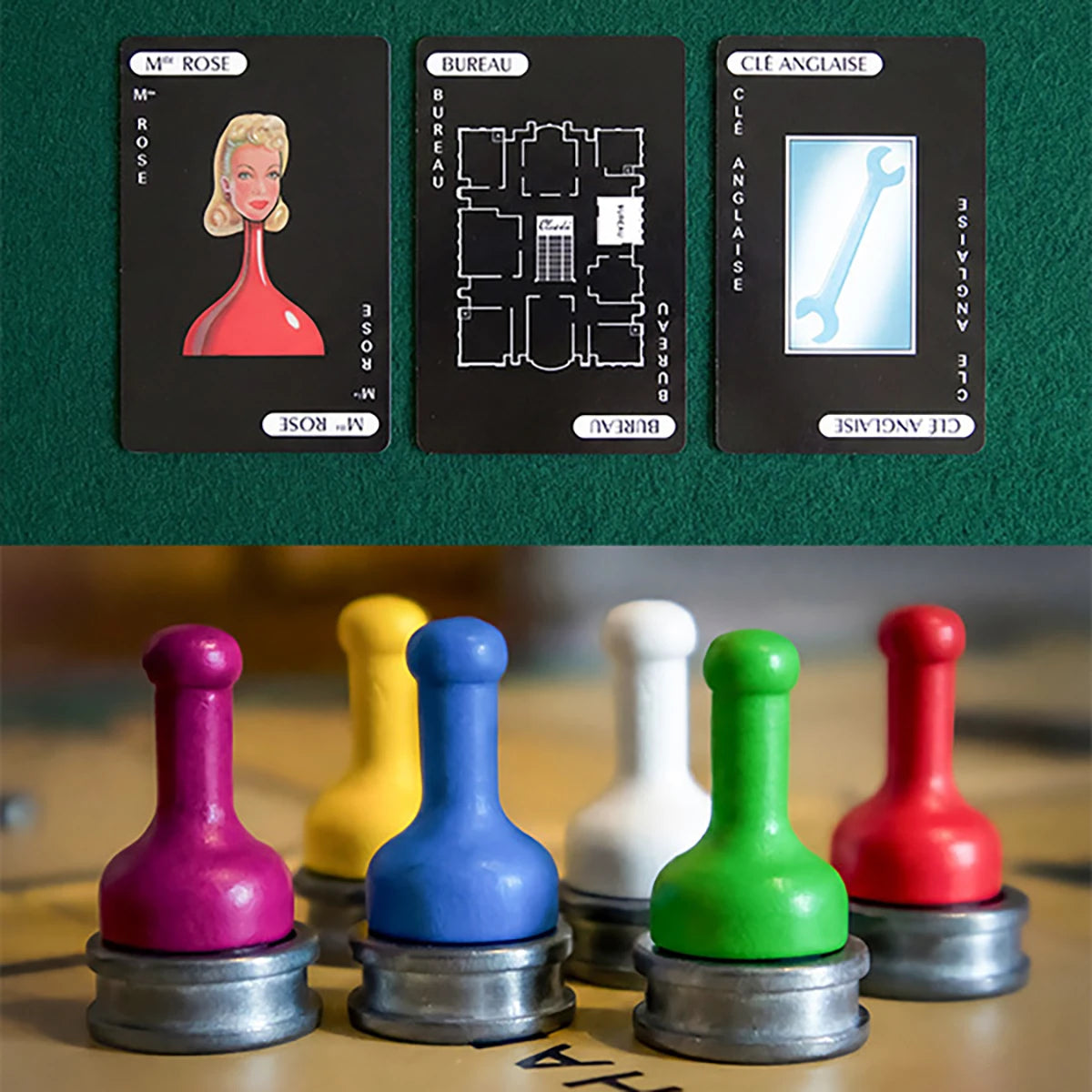 Cluedo Vintage – Jeu d’enquête classique et déduction