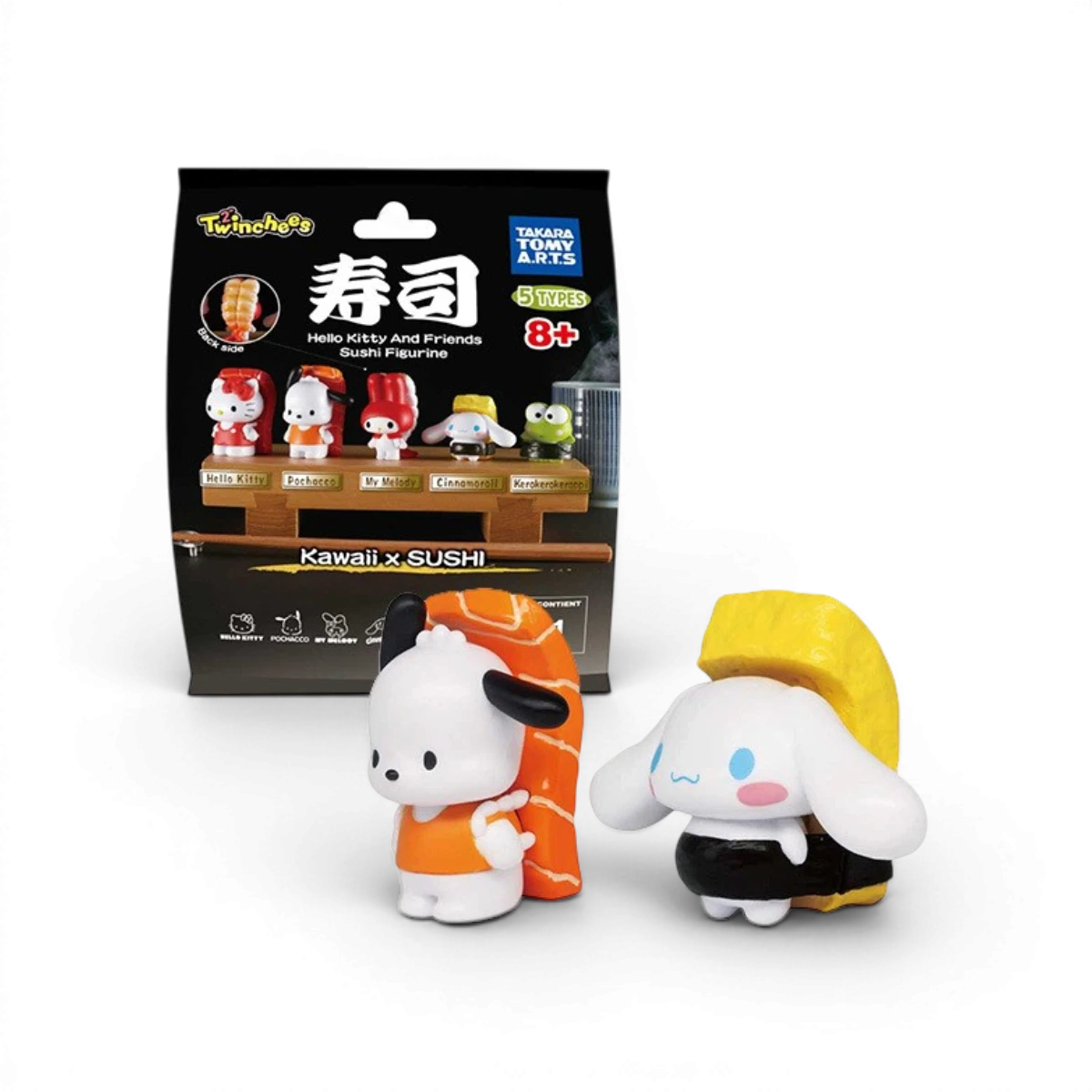 Figurine Mystère Hello Kitty & Friends I Love Sushi