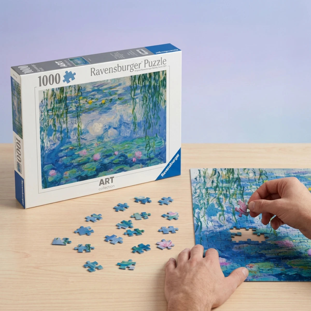 Puzzle Les Nymphéas Monet 1000 pièces – Ravensburger