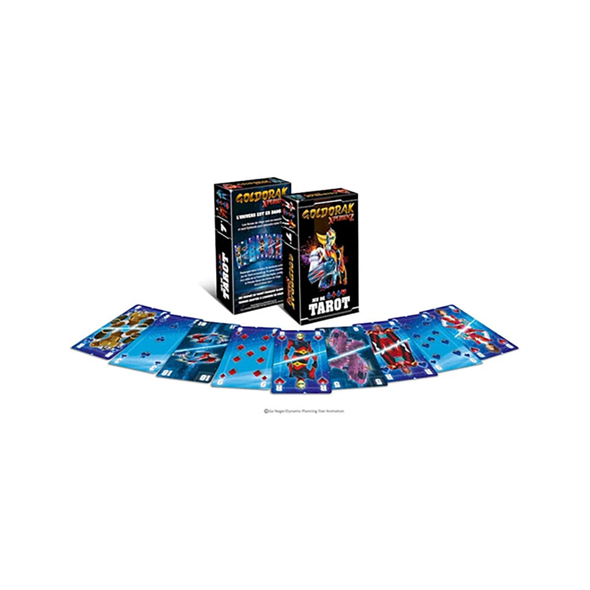Tarot Goldorak – Jeu de cartes classiques stratégie