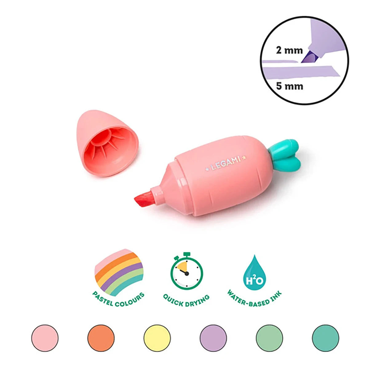 Carrate Team – Legami – Mini surligneurs