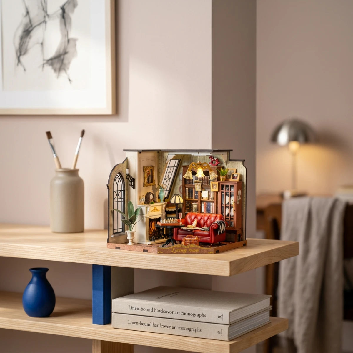 Le Salon de Catherine – Maquette diorama (284 pièces)