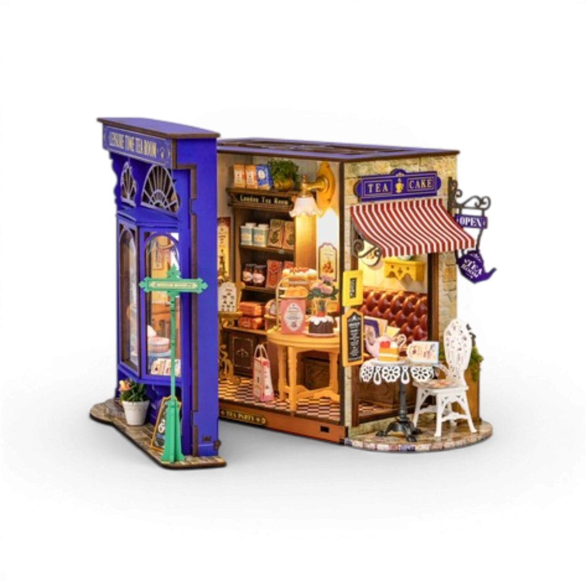 Maquette Leisure Time Tea Room – Kit DIY miniature