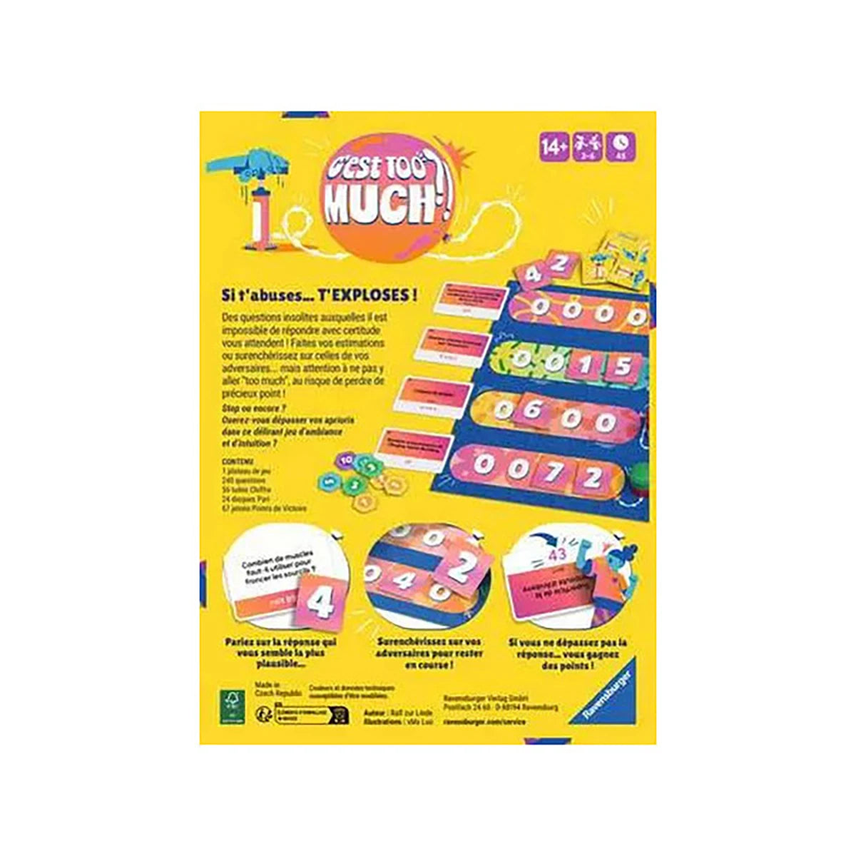 C’est Too Much – Jeu d’ambiance et prise de risque