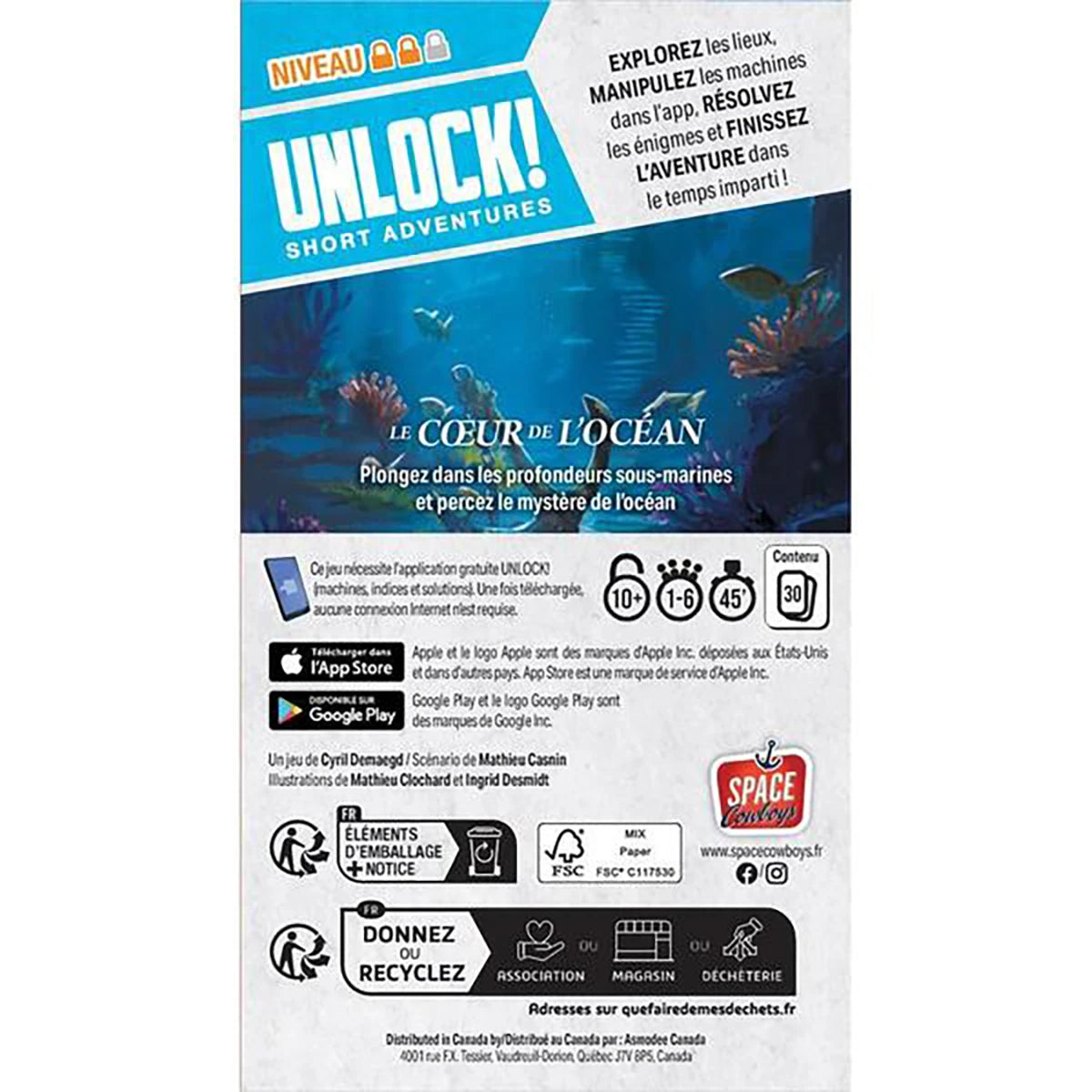 Unlock Short Adventures Le Cœur de l’Océan – Jeu d’enquête escape game