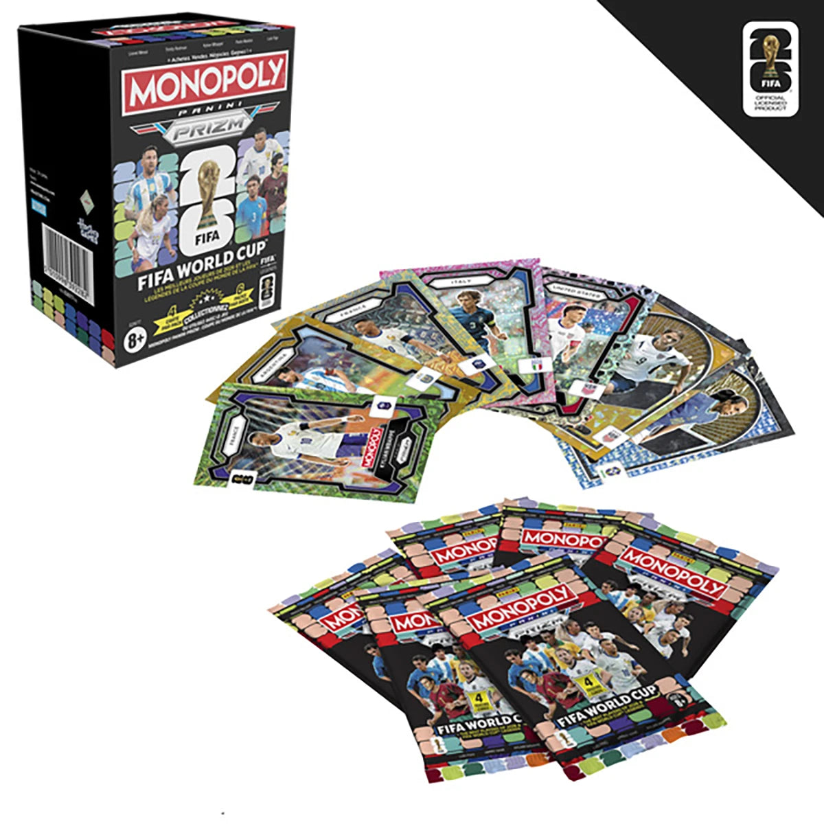 Boosters Monopoly FIFA – Cartes collection jeu