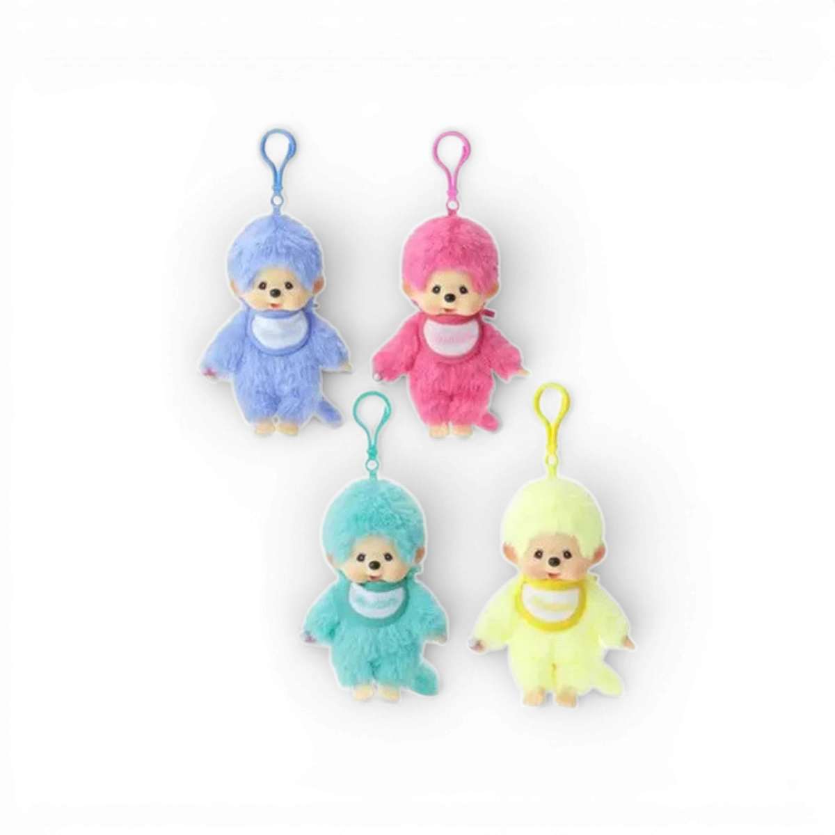 Porte-clés Monchhichi pastel 20cm (modèle aléatoire)