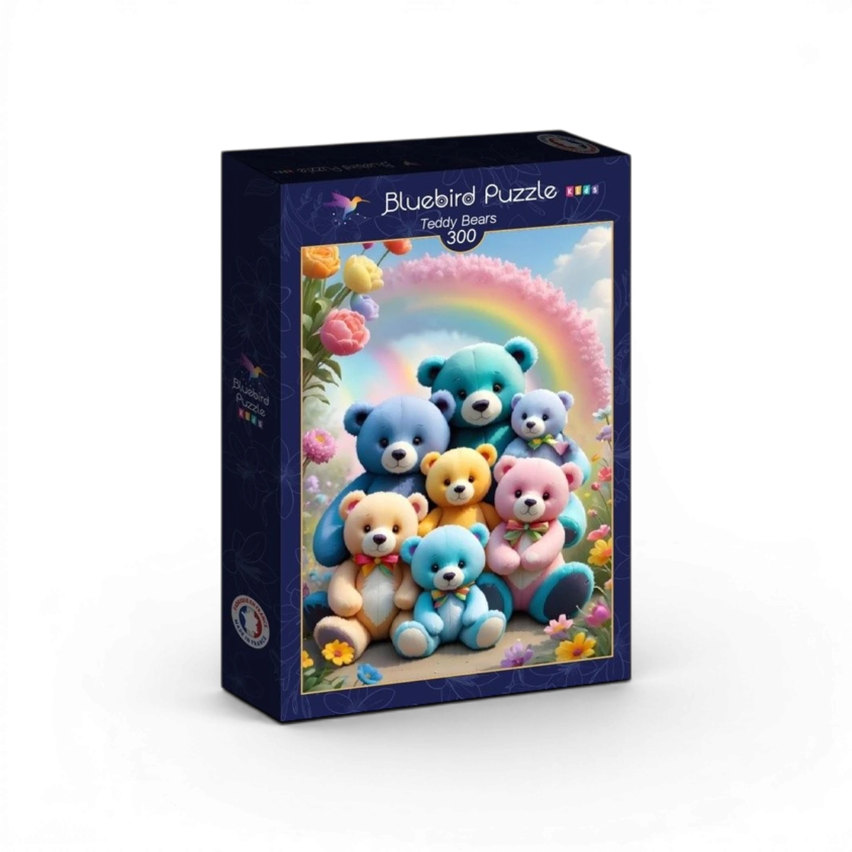 Puzzle ours arc-en-ciel 300 pièces – Bluebird