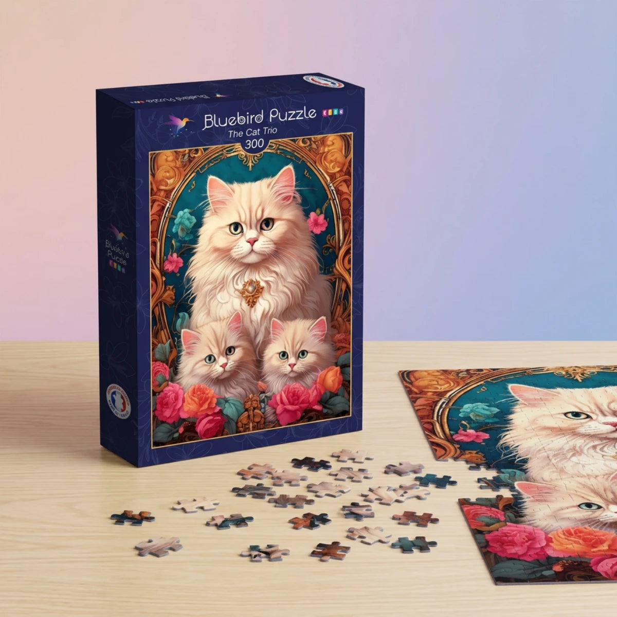 Puzzle chats 300 pièces – Bluebird