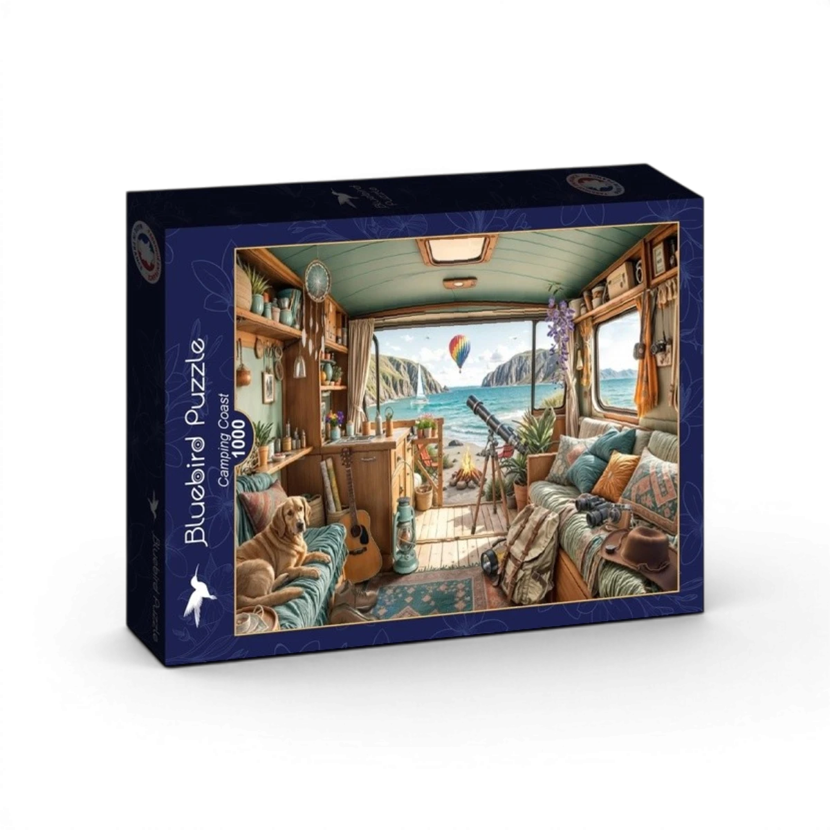 Puzzle Camping Coast 1000 pièces – Bluebird