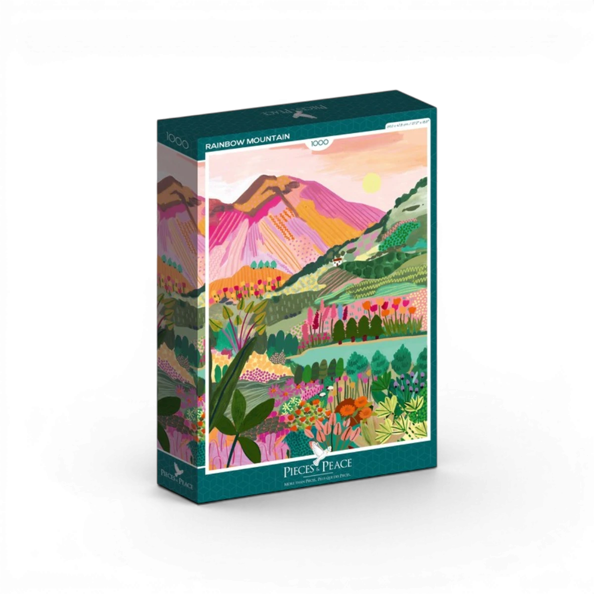 Puzzle Paysage Arc-En-Ciel - 1000 Pièces